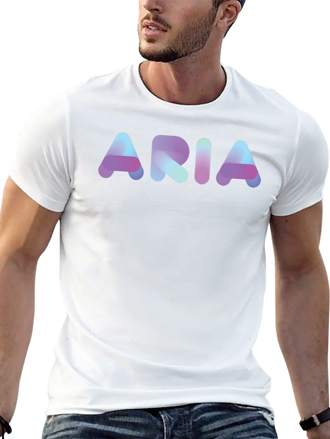 ARIA Graphic T-Shirt - Black