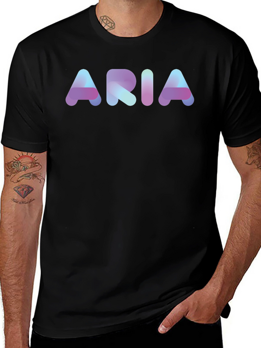 ARIA Graphic T-Shirt - Black