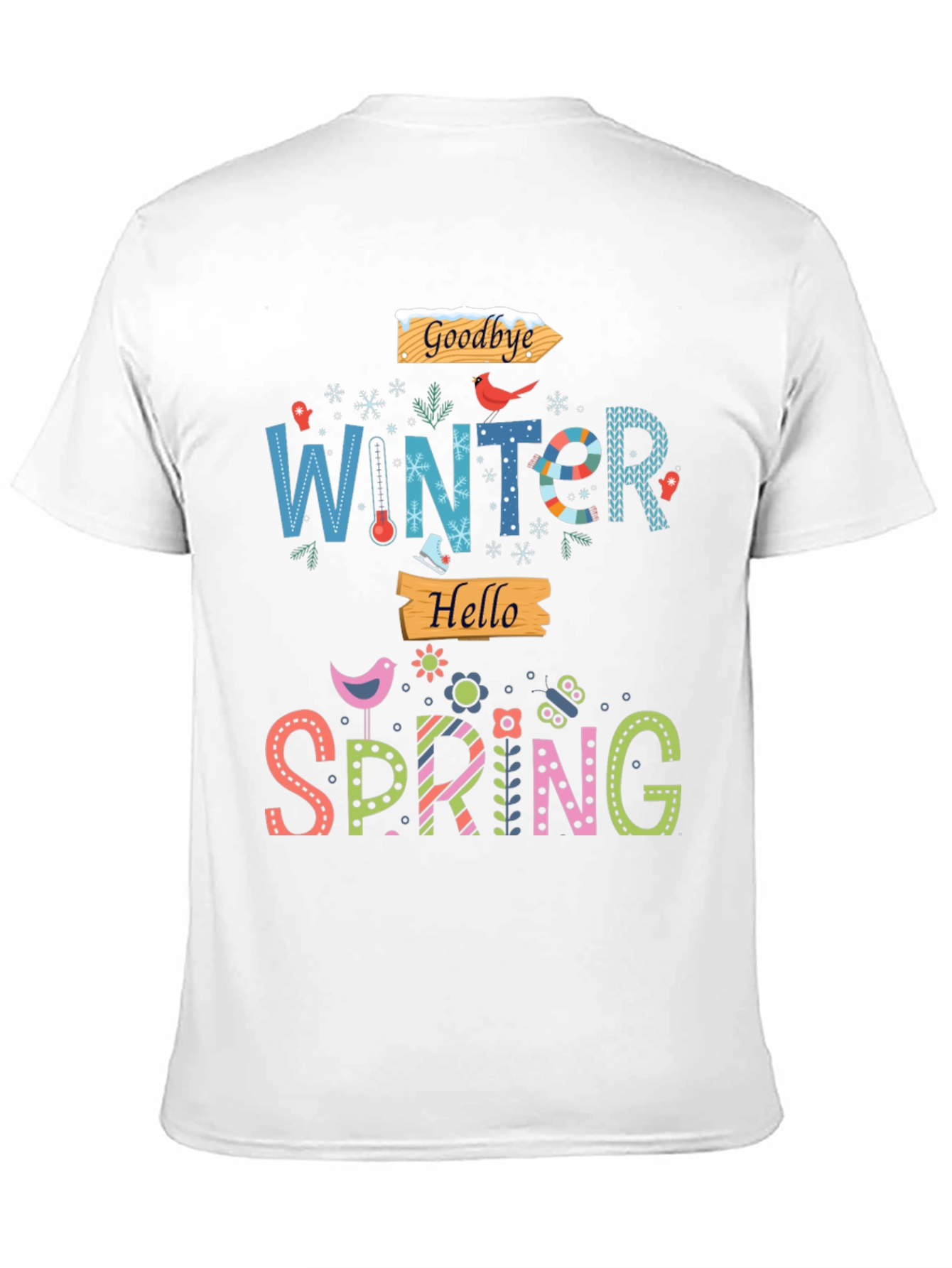 Goodbye Winter Hello Spring Graphic Tee