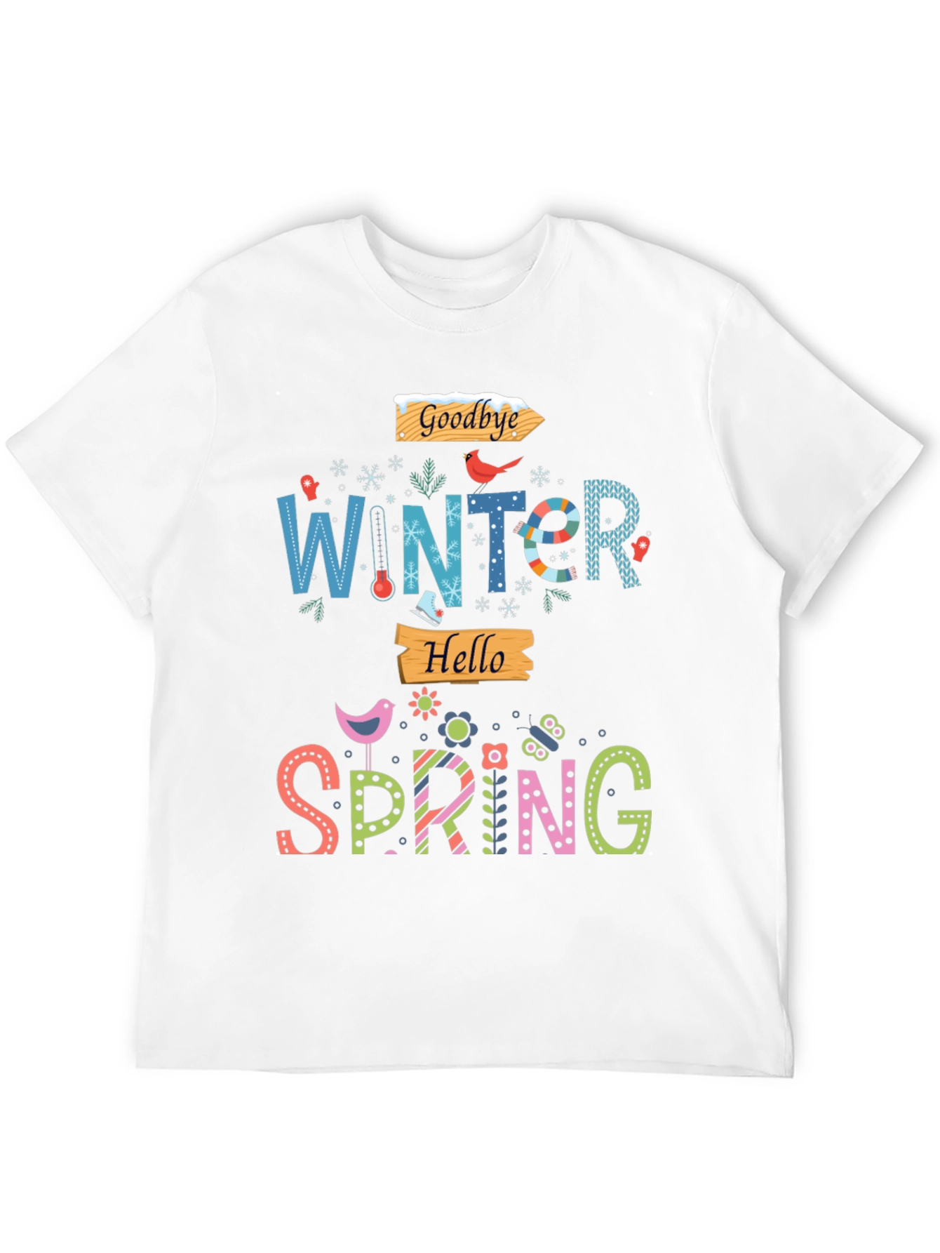 Goodbye Winter Hello Spring Graphic Tee