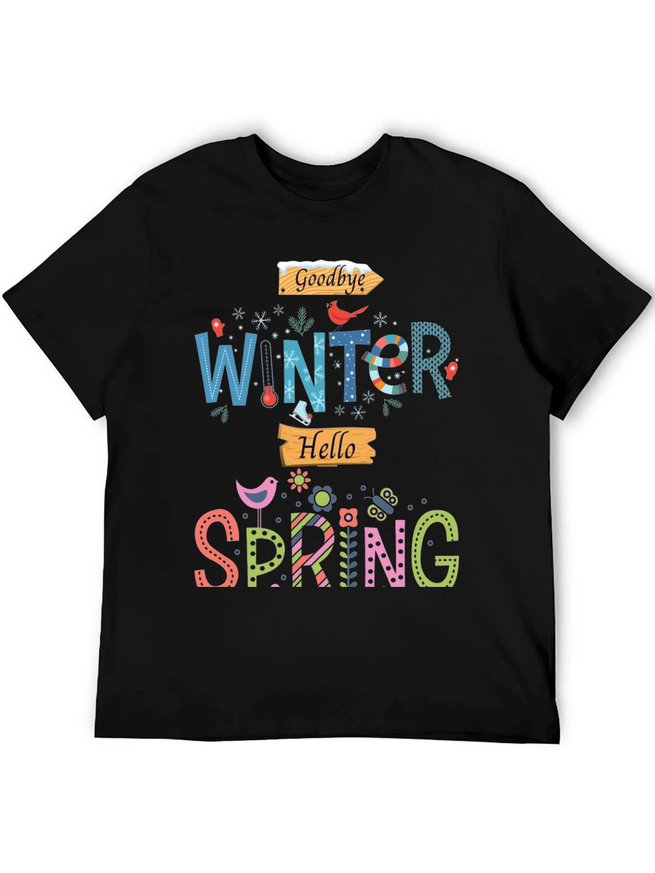 Goodbye Winter Hello Spring Graphic Tee