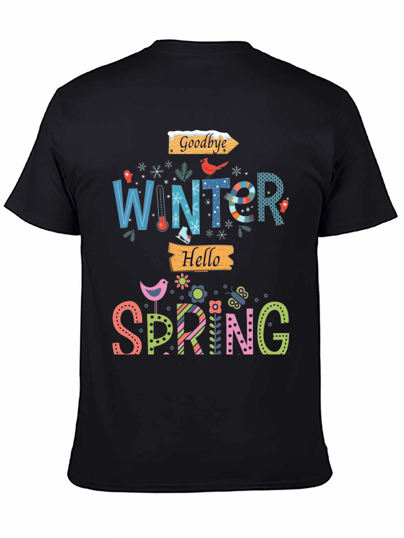 Goodbye Winter Hello Spring Graphic Tee