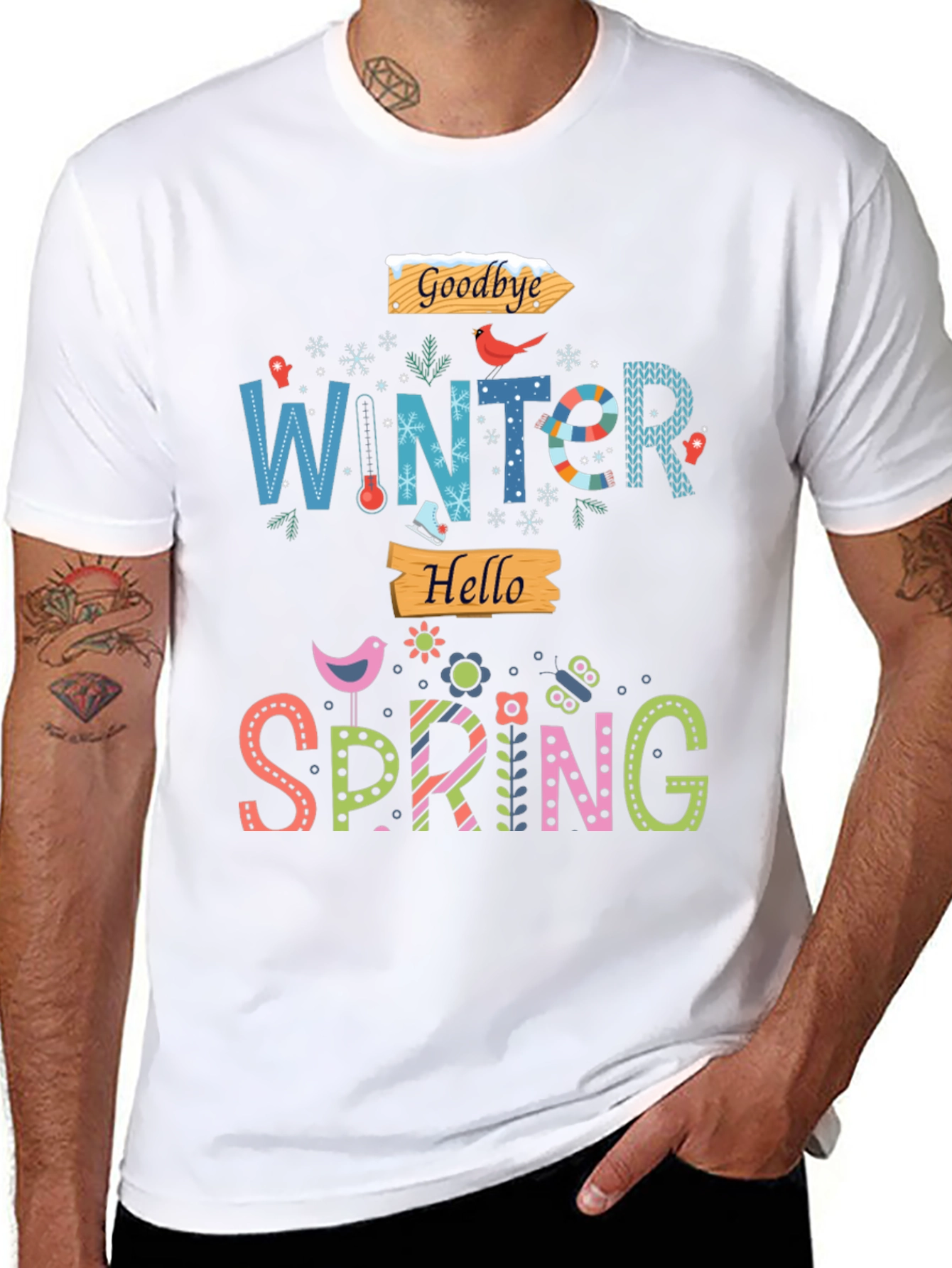 Goodbye Winter Hello Spring Graphic Tee