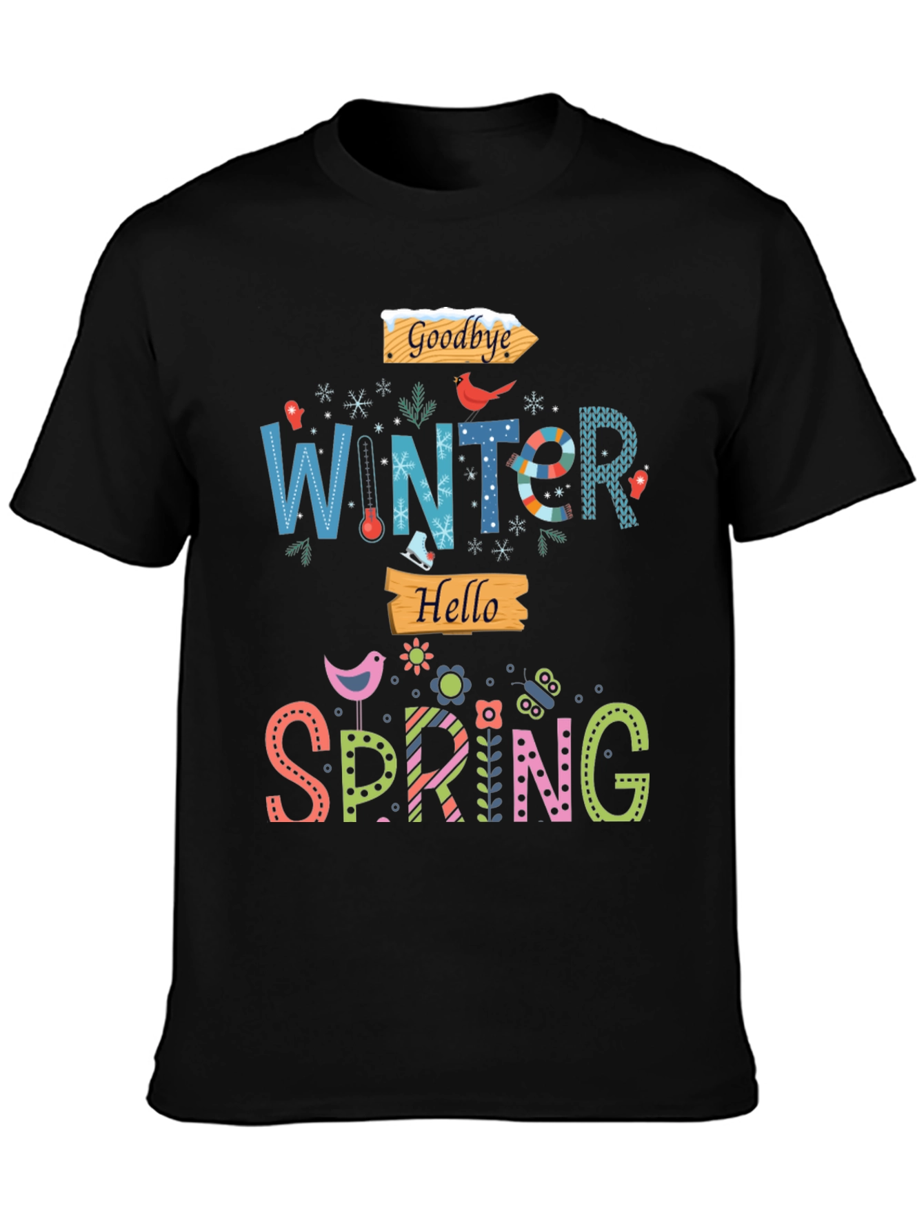 Goodbye Winter Hello Spring Graphic Tee