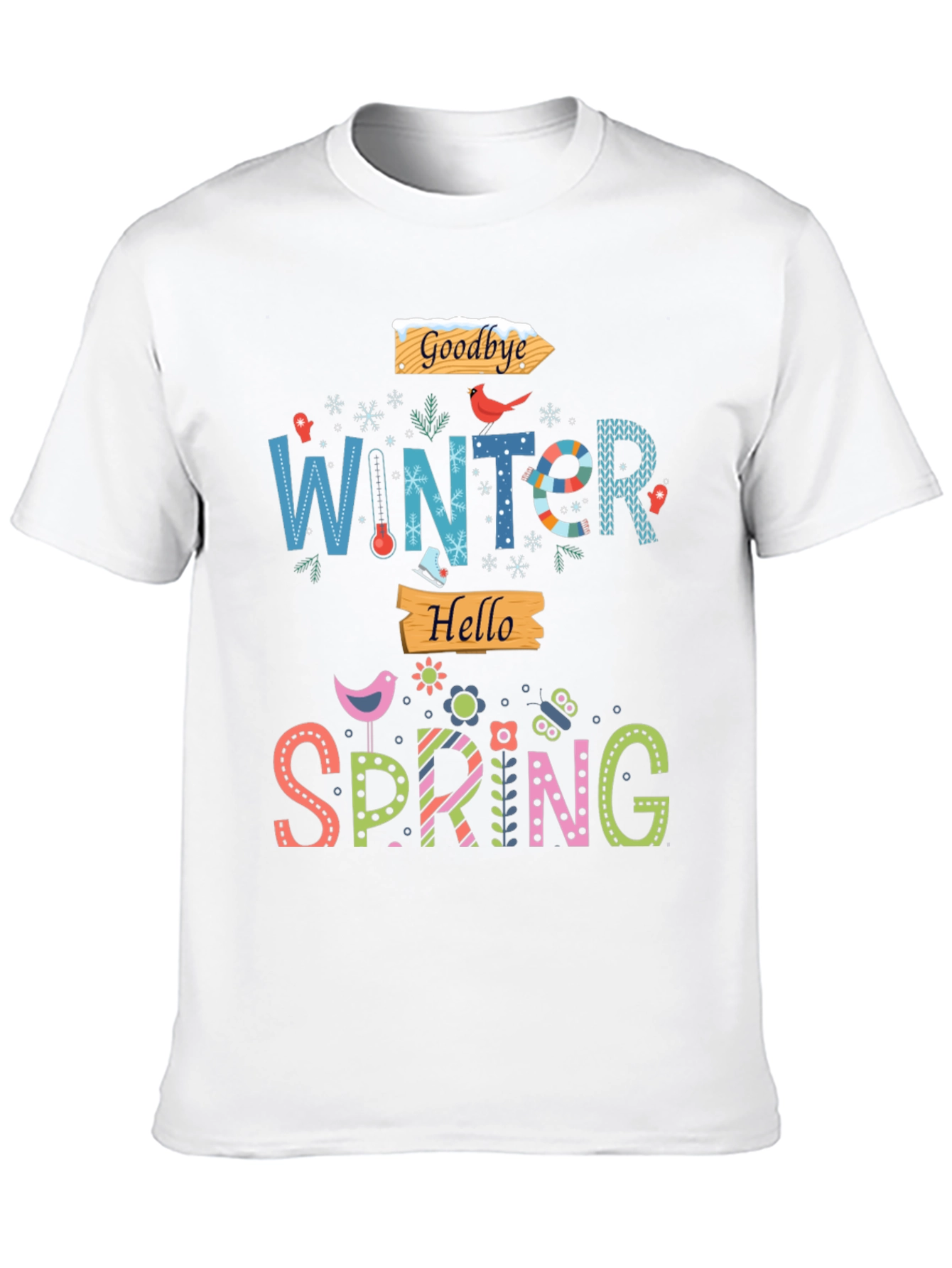 Goodbye Winter Hello Spring Graphic Tee