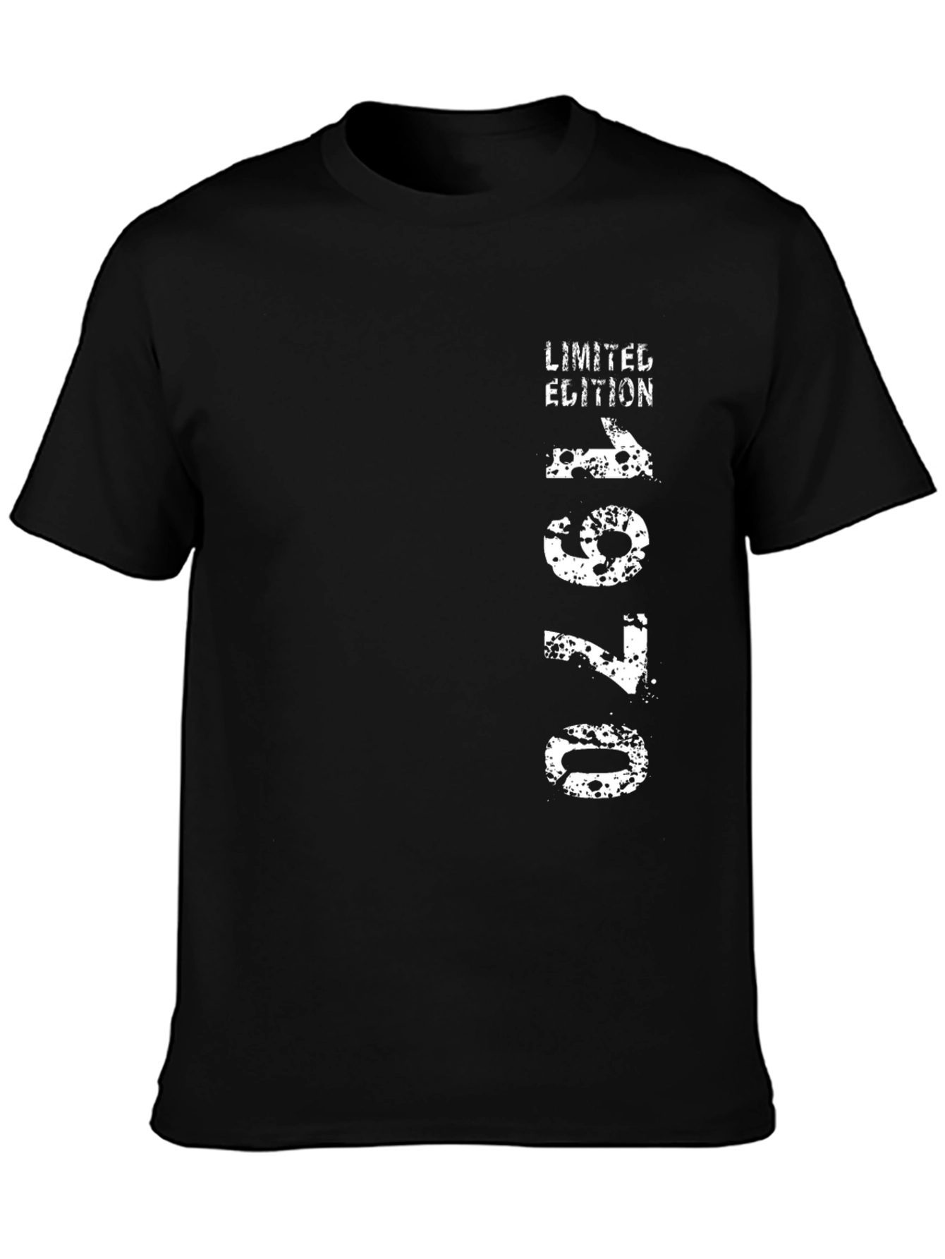 Limited Edition 1970 Black Graphic Tee