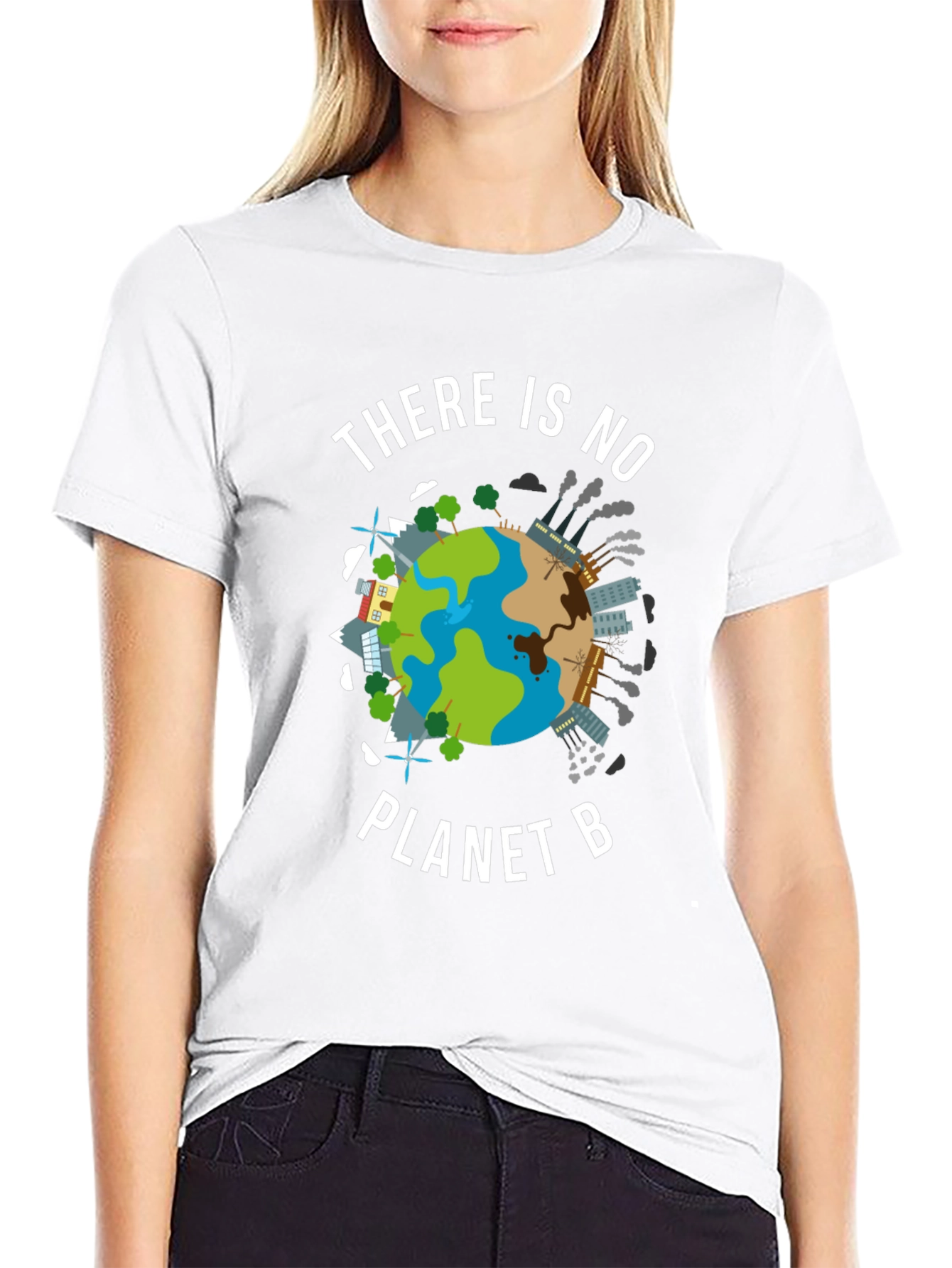 Eco-Friendly No Planet B Graphic T-Shirt