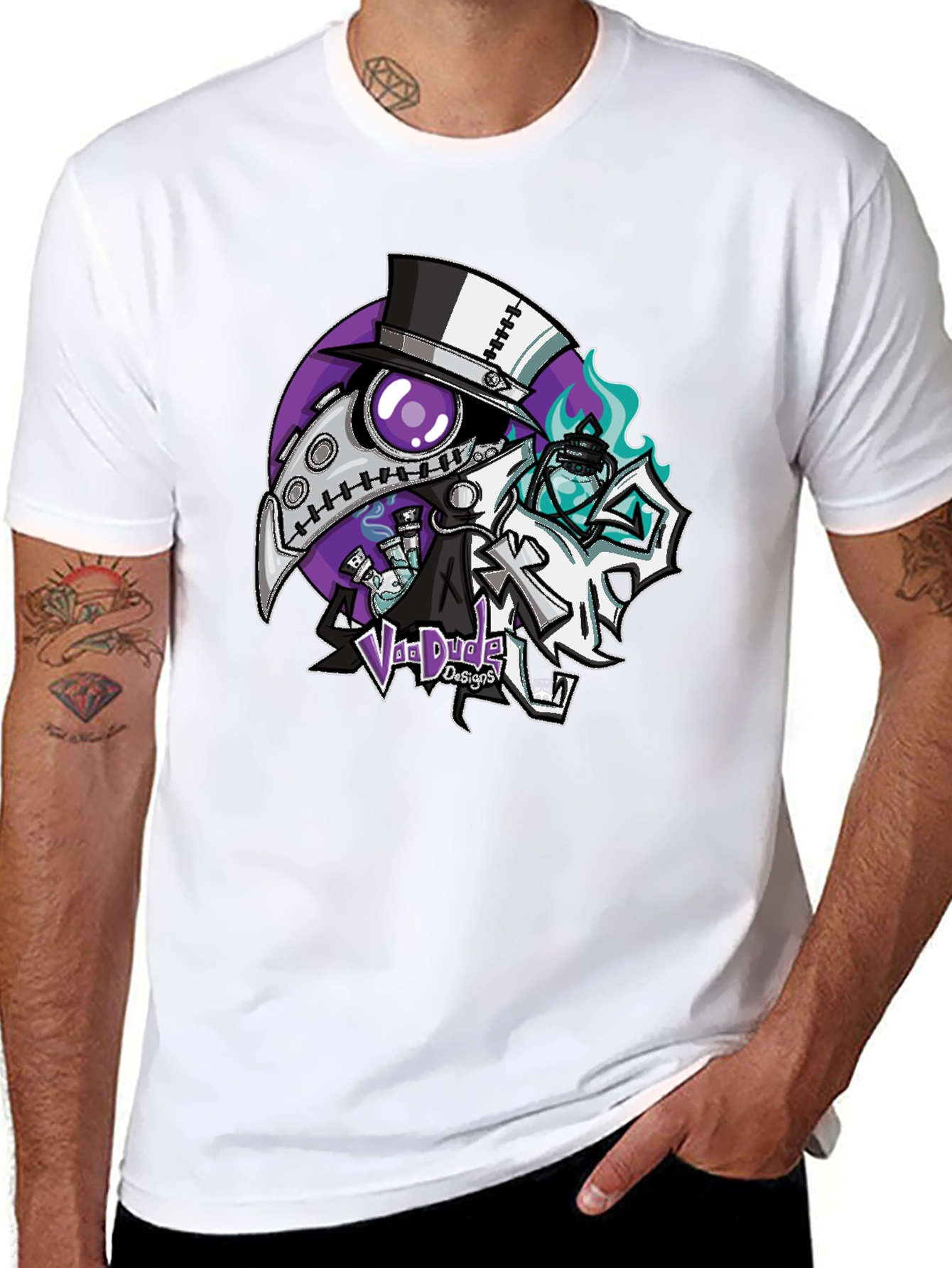 VooDoo Designs Plague Doctor Graphic Tee
