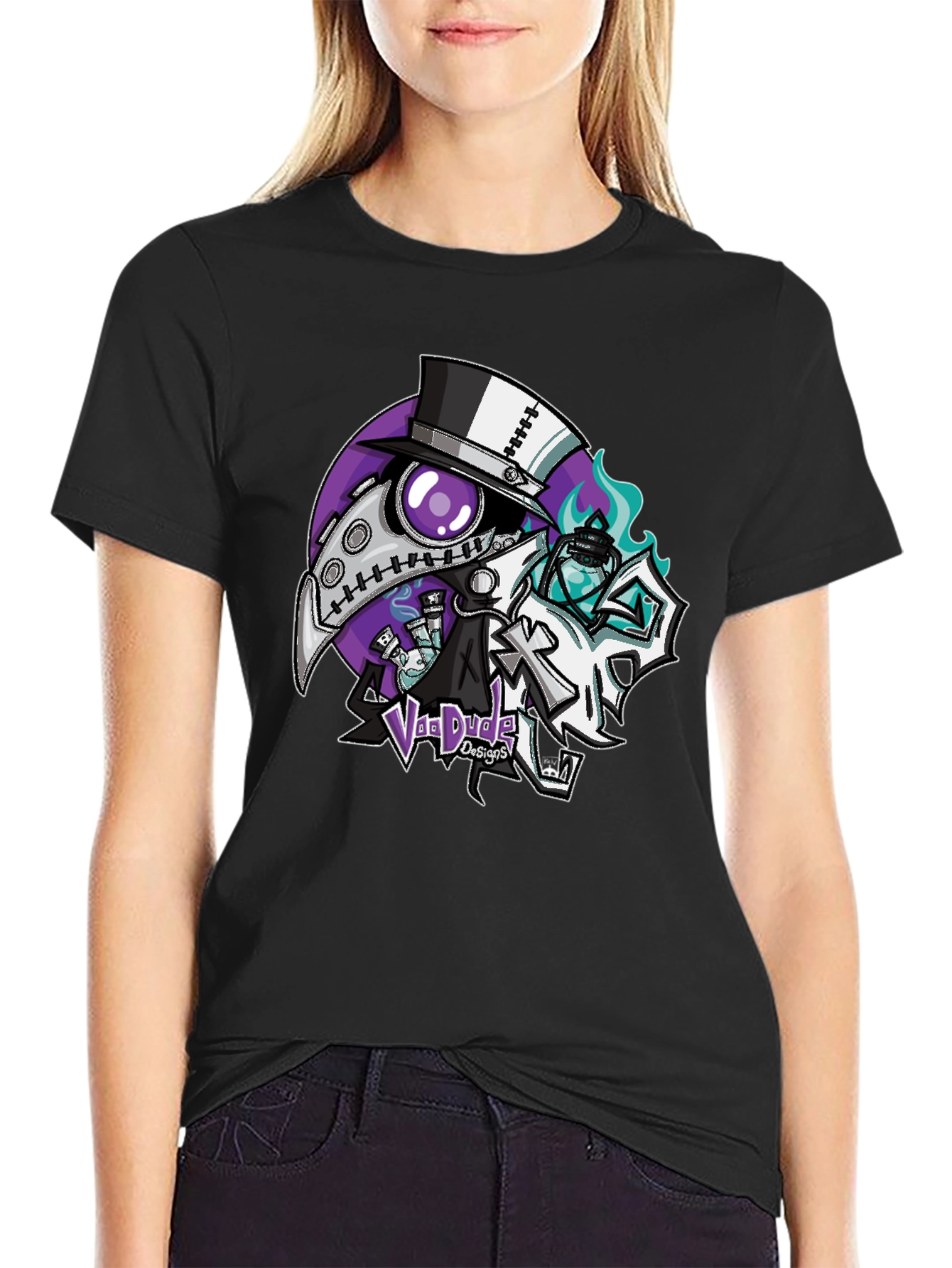VooDoo Designs Plague Doctor Graphic Tee
