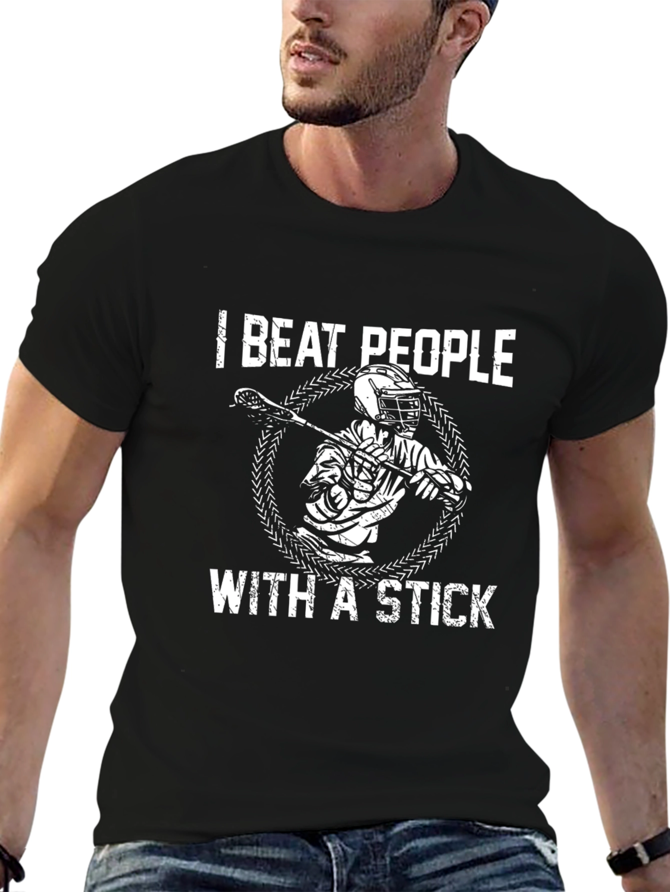 I Beat People With A Stick T-Shirt