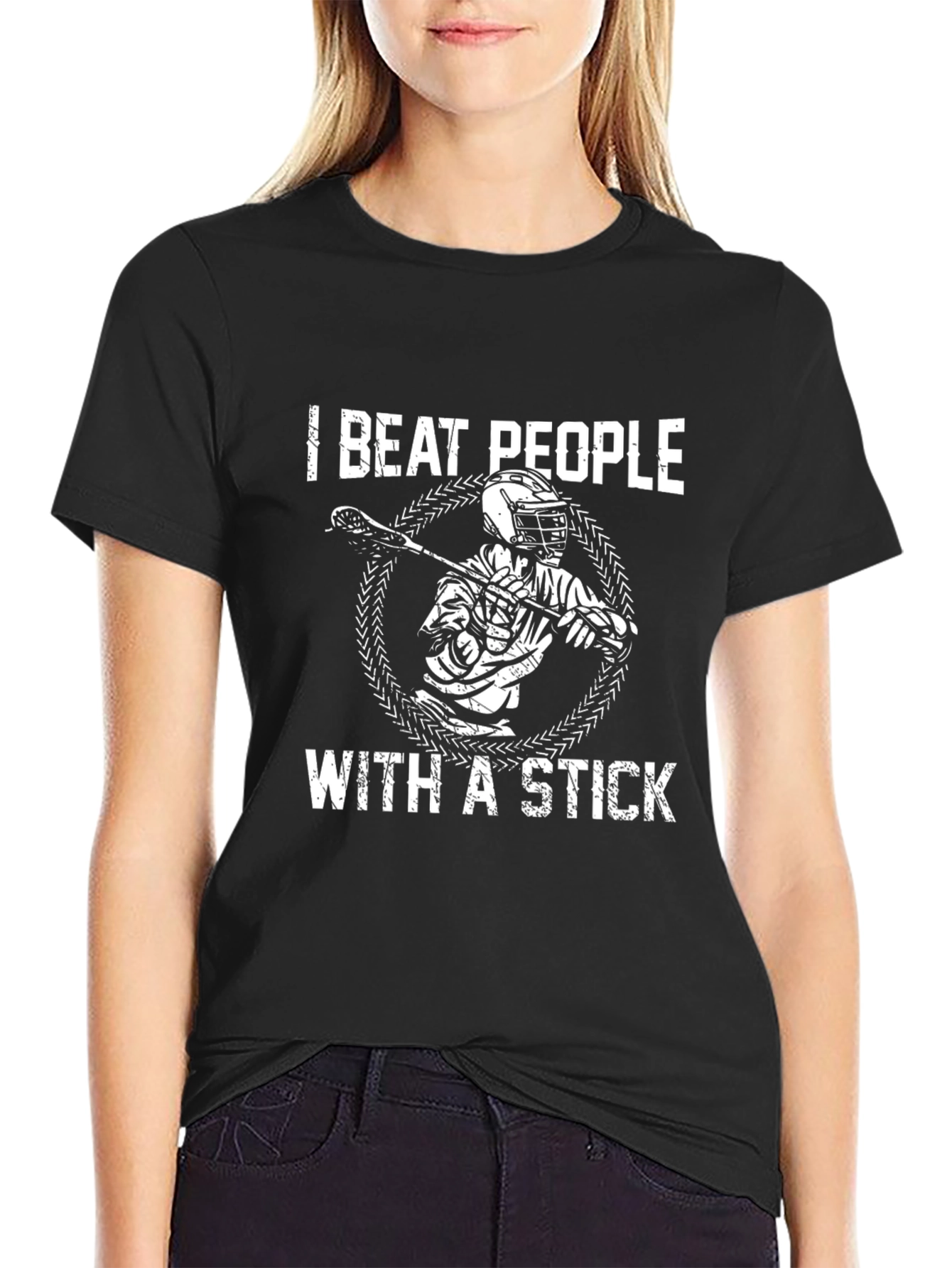 I Beat People With A Stick T-Shirt