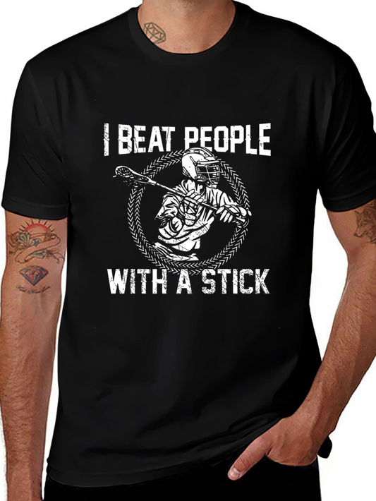 I Beat People With A Stick T-Shirt
