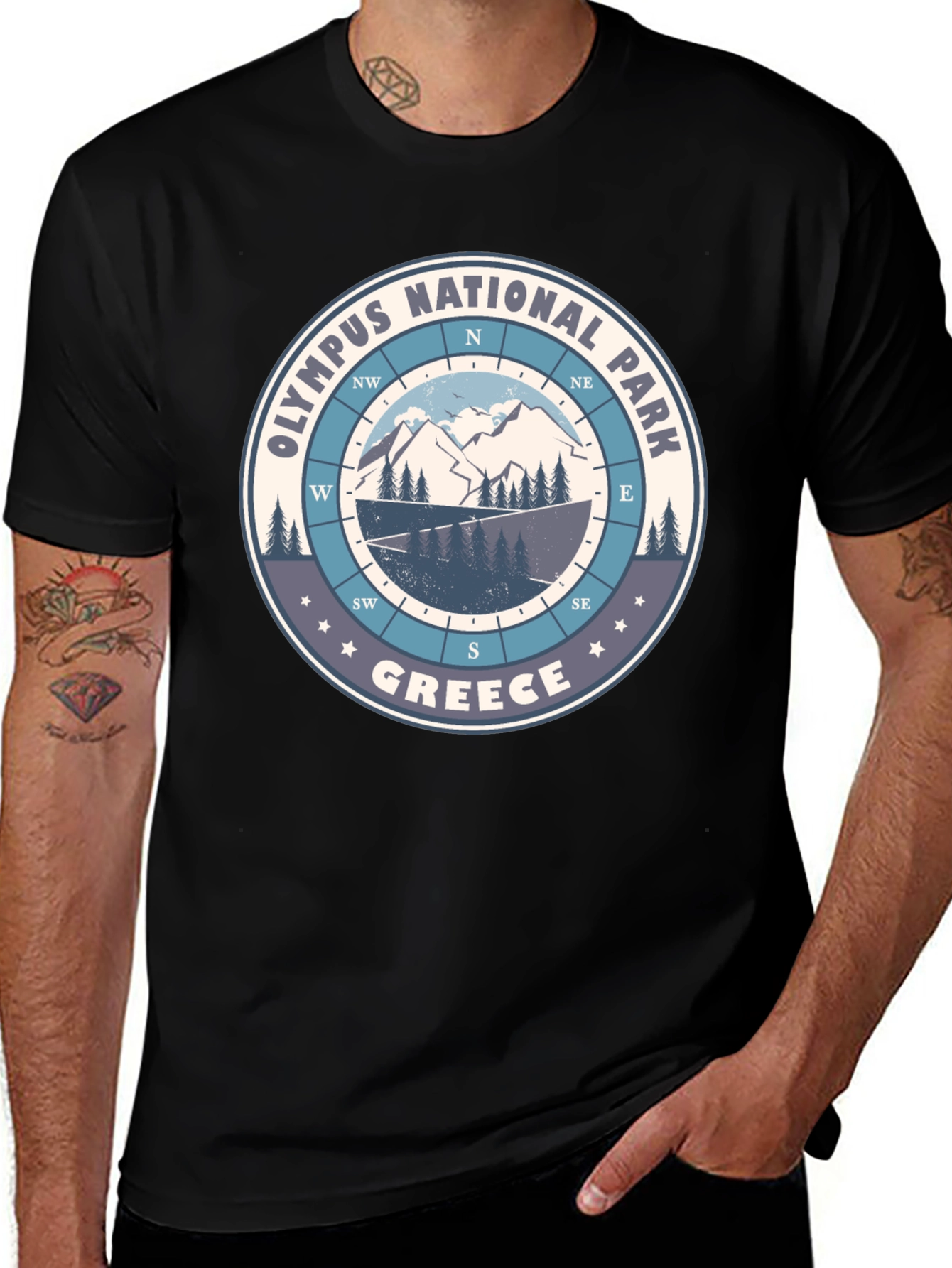 Olympus National Park Greece T-Shirt