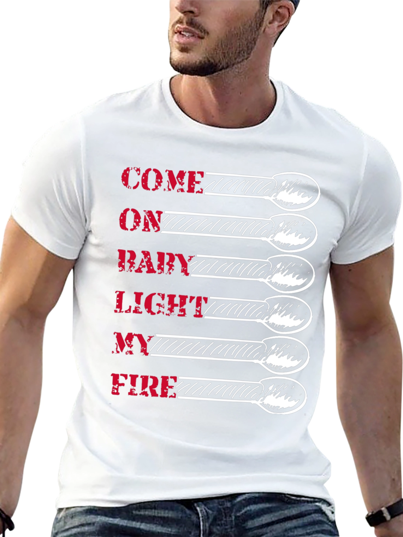 Come on Baby Light My Fire Graphic Tee