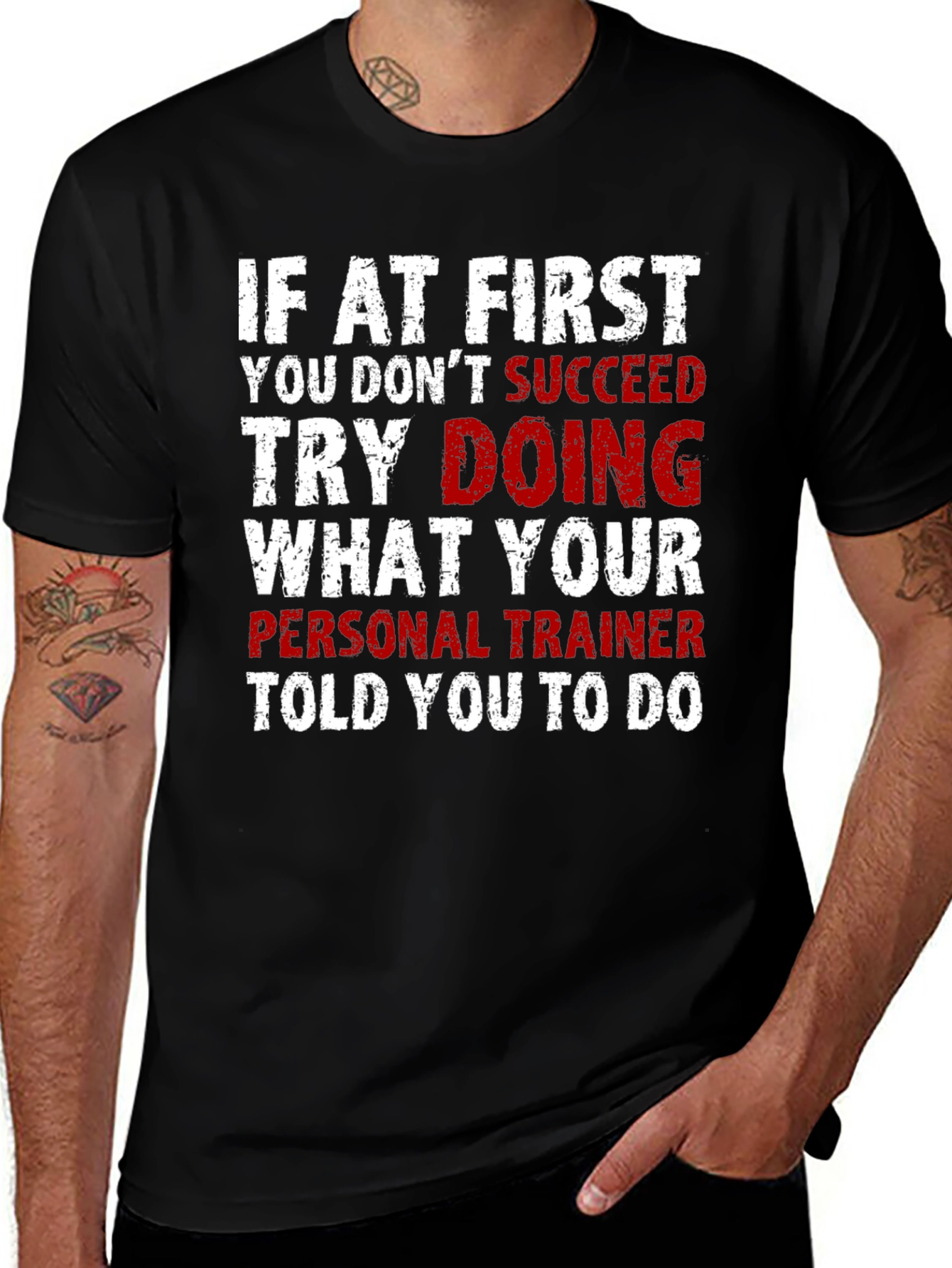 Funny Personal Trainer Workout T-Shirt