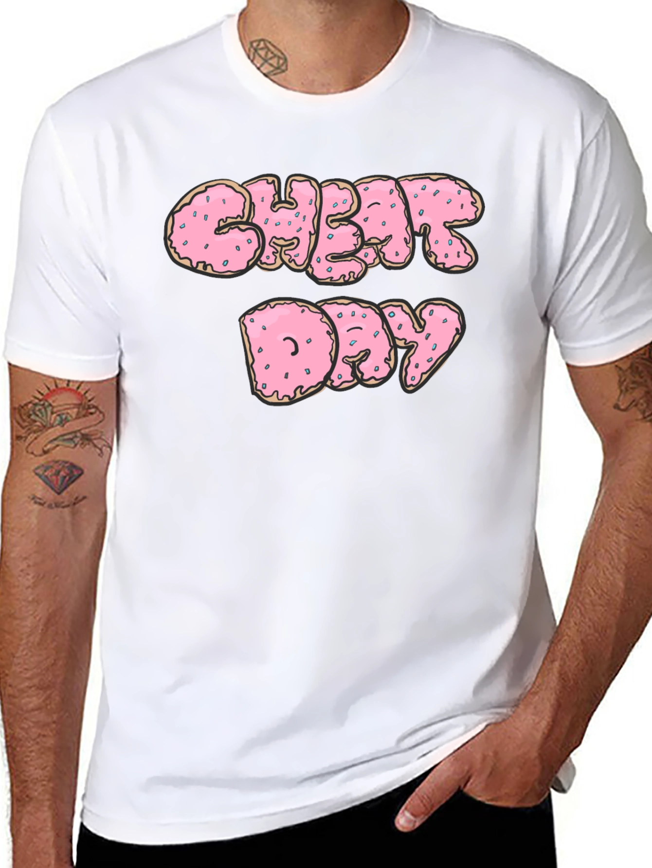Cheat Day Donut T-Shirt - Funny Foodie Tee
