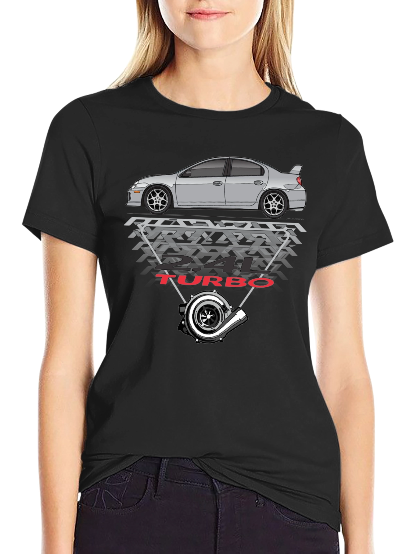 Turbo Car T-Shirt - Automotive Enthusiast Tee