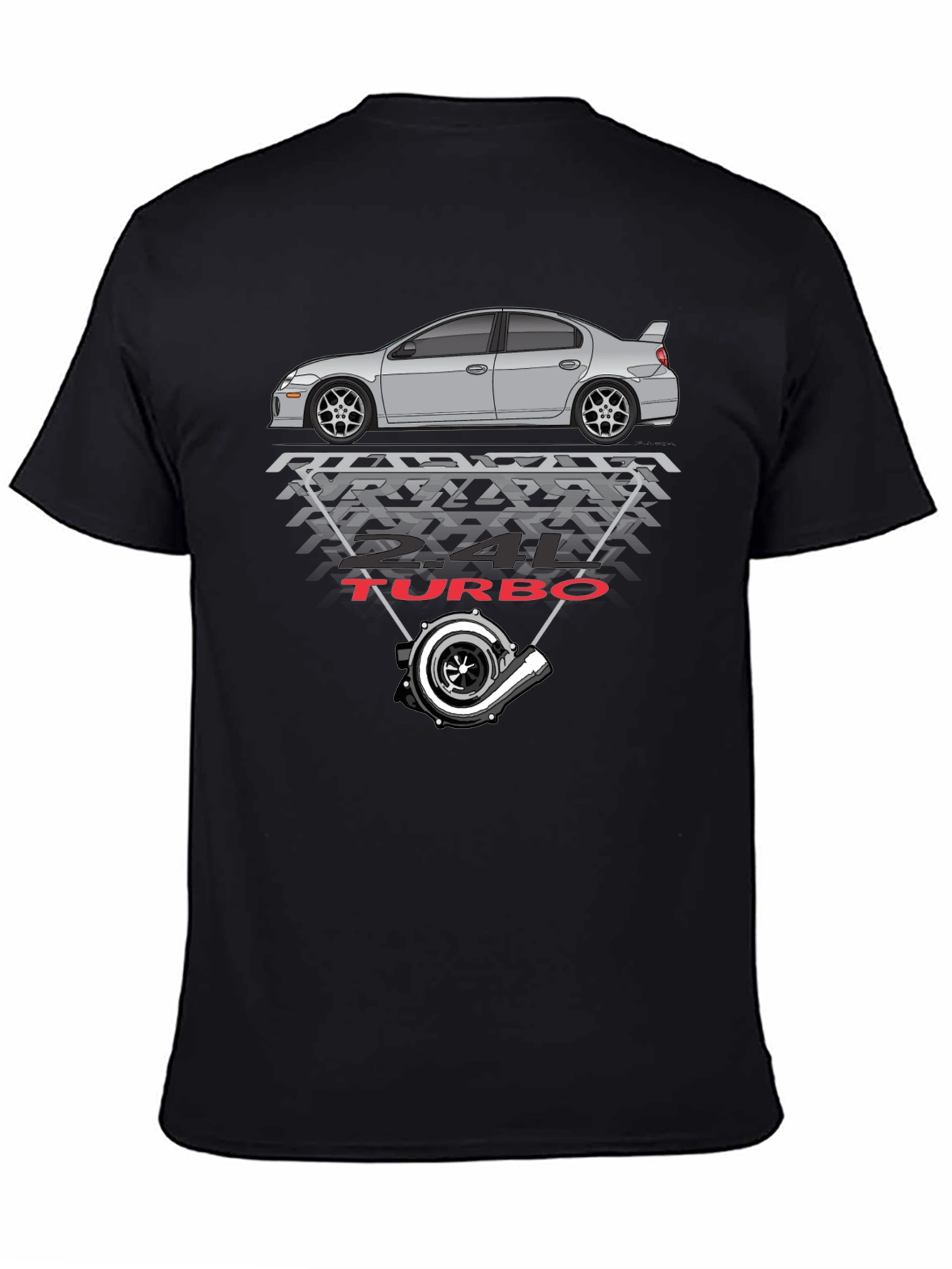 Turbo Car T-Shirt - Automotive Enthusiast Tee