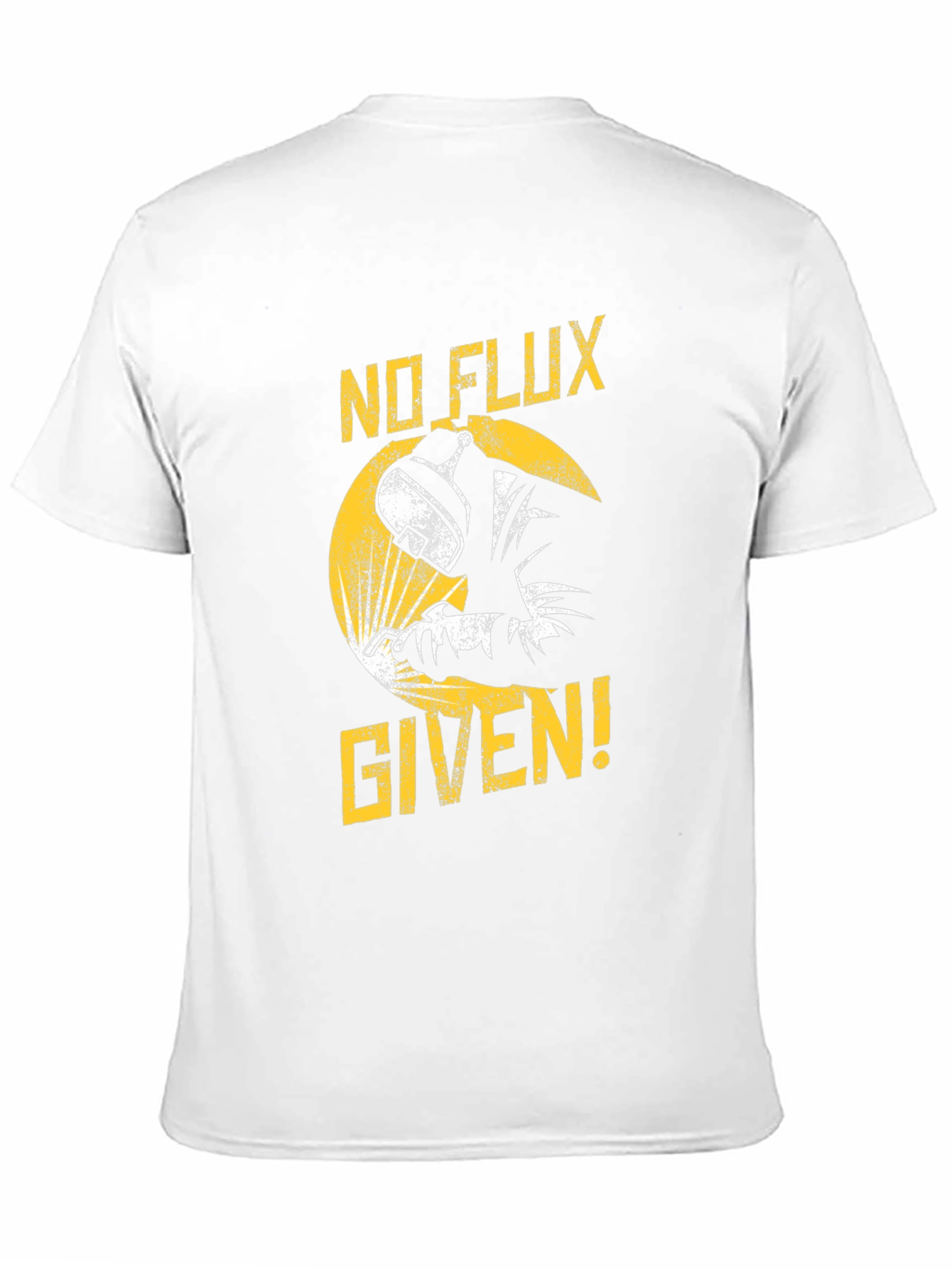 No Flux Given Black Graphic Tee