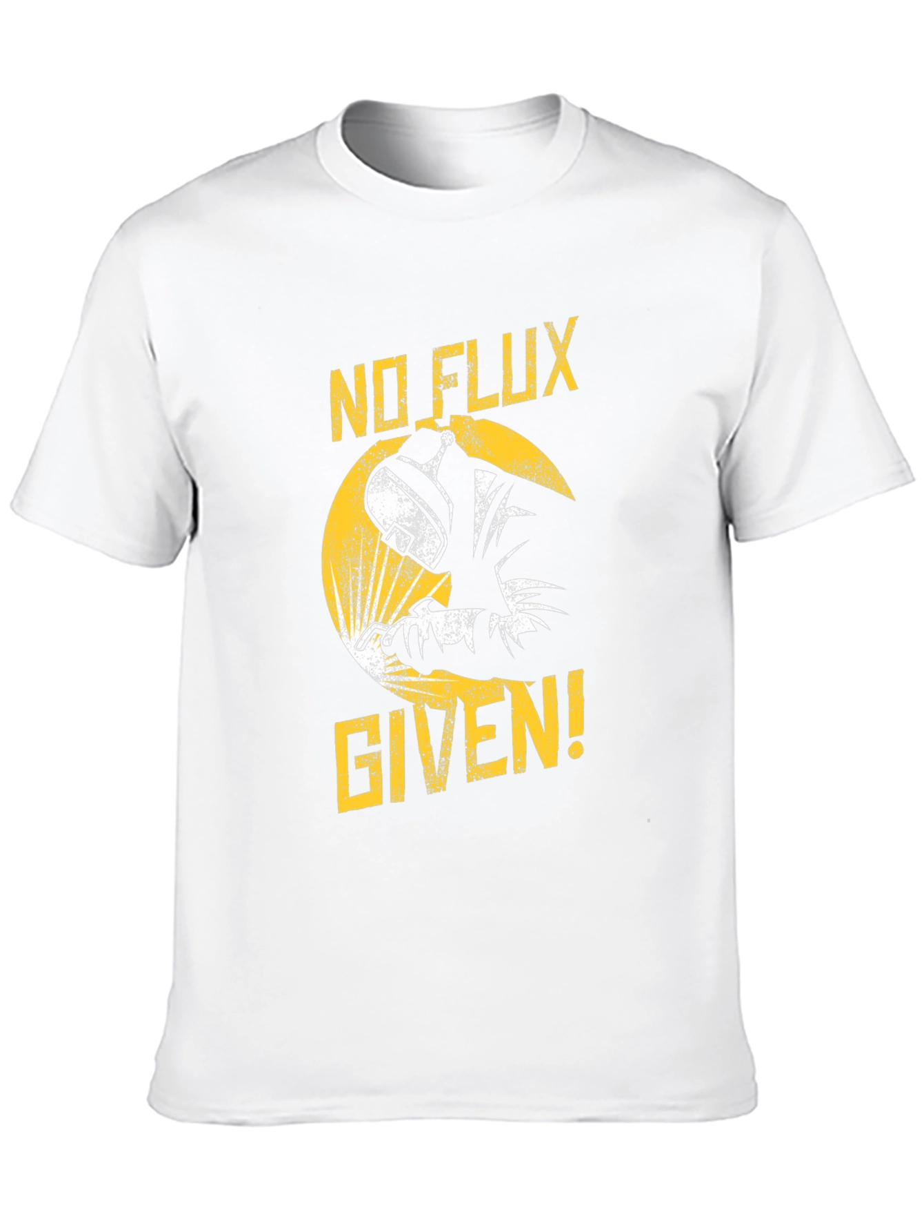 No Flux Given Black Graphic Tee