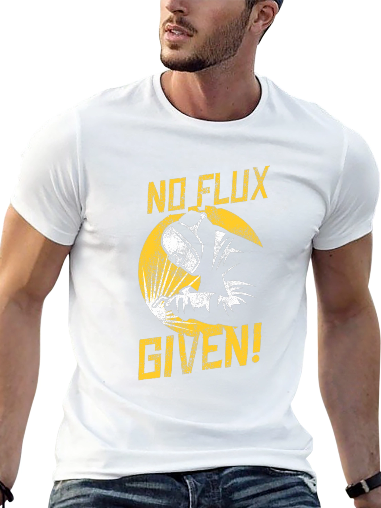 No Flux Given Black Graphic Tee