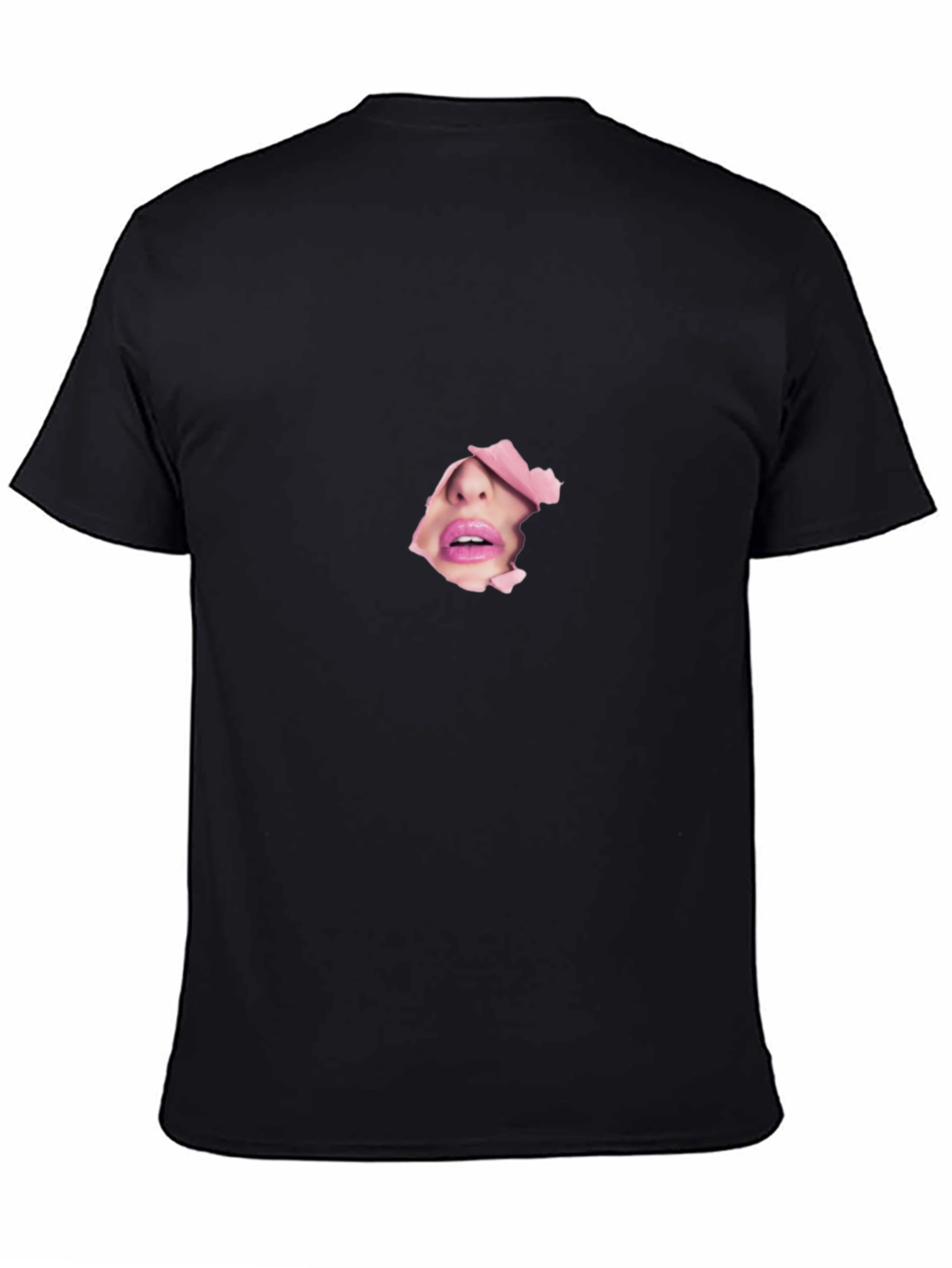 Ripped Paper Graphic Tee - Edgy & Unique