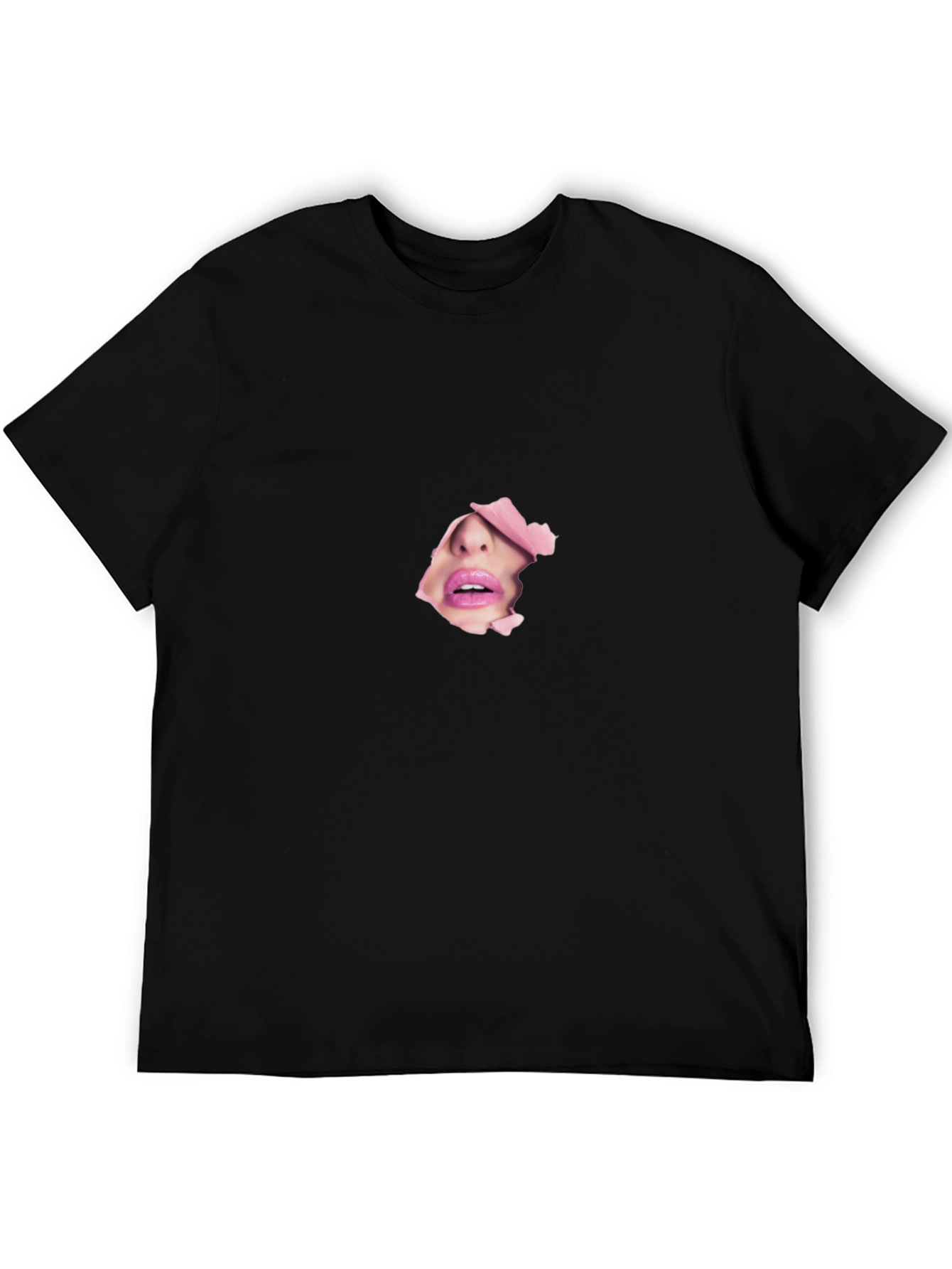 Ripped Paper Graphic Tee - Edgy & Unique