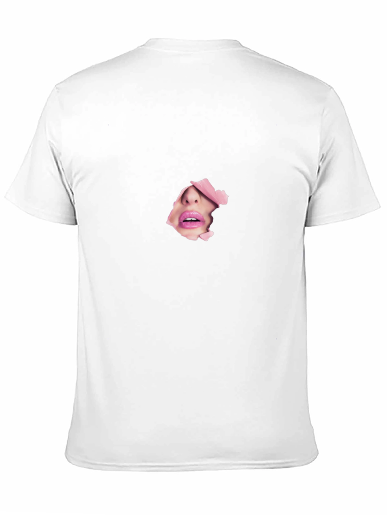 Ripped Paper Graphic Tee - Edgy & Unique