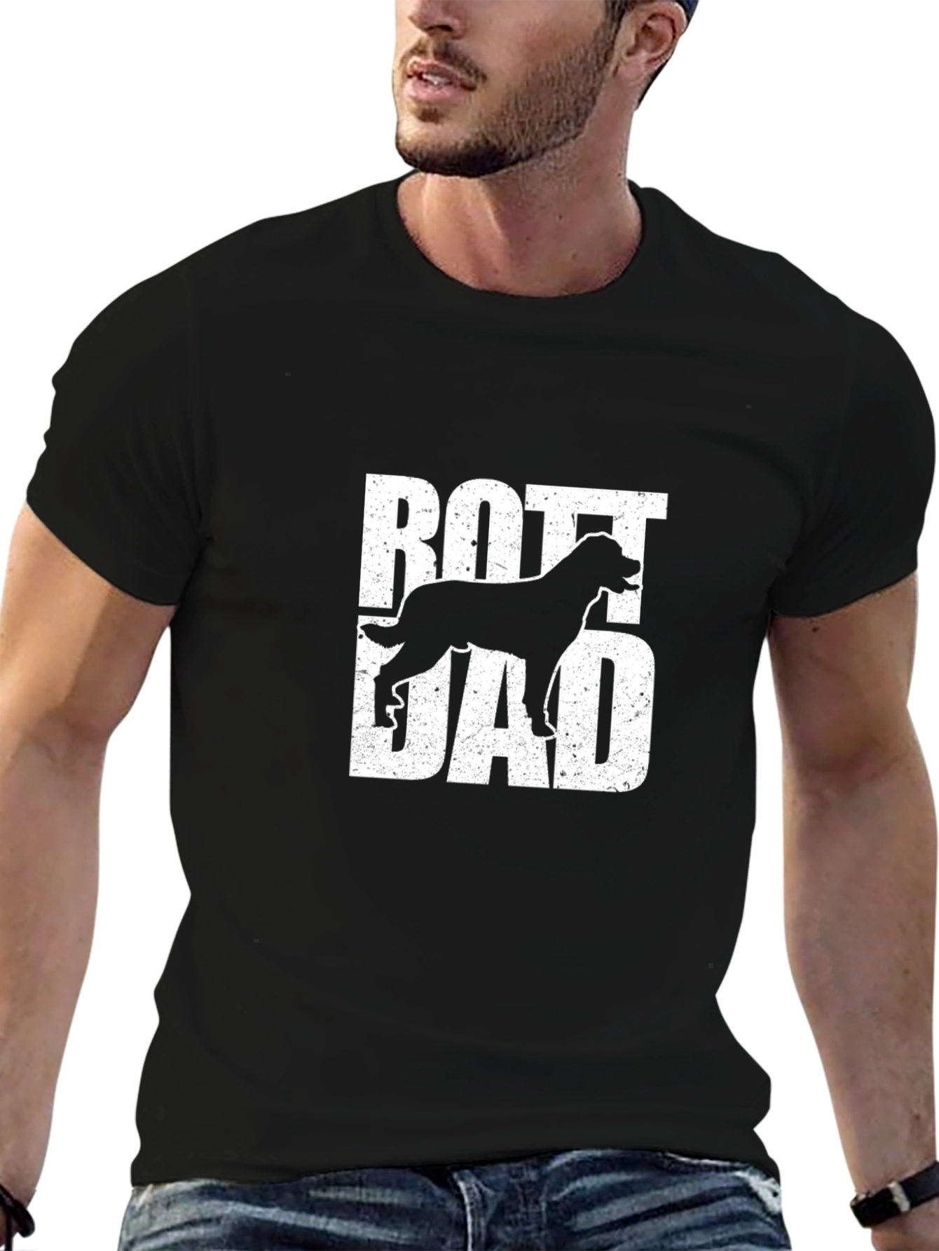 Rottweiler Dad T-Shirt - Dog Lover Gift