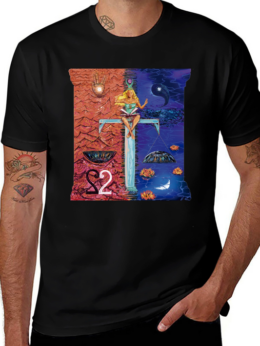 Yin & Yang Graphic Tee - Balance & Harmony
