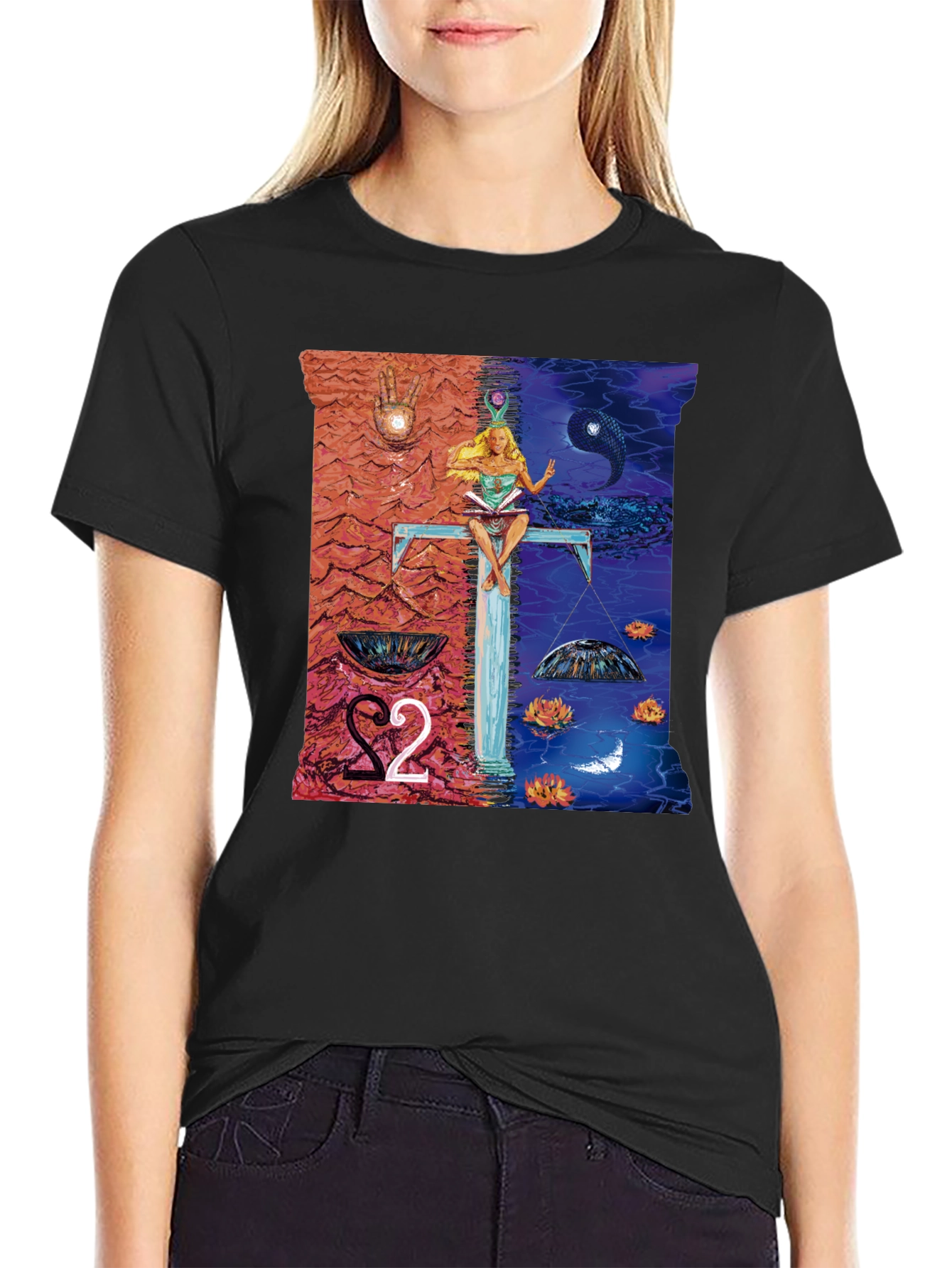 Yin & Yang Graphic Tee - Balance & Harmony
