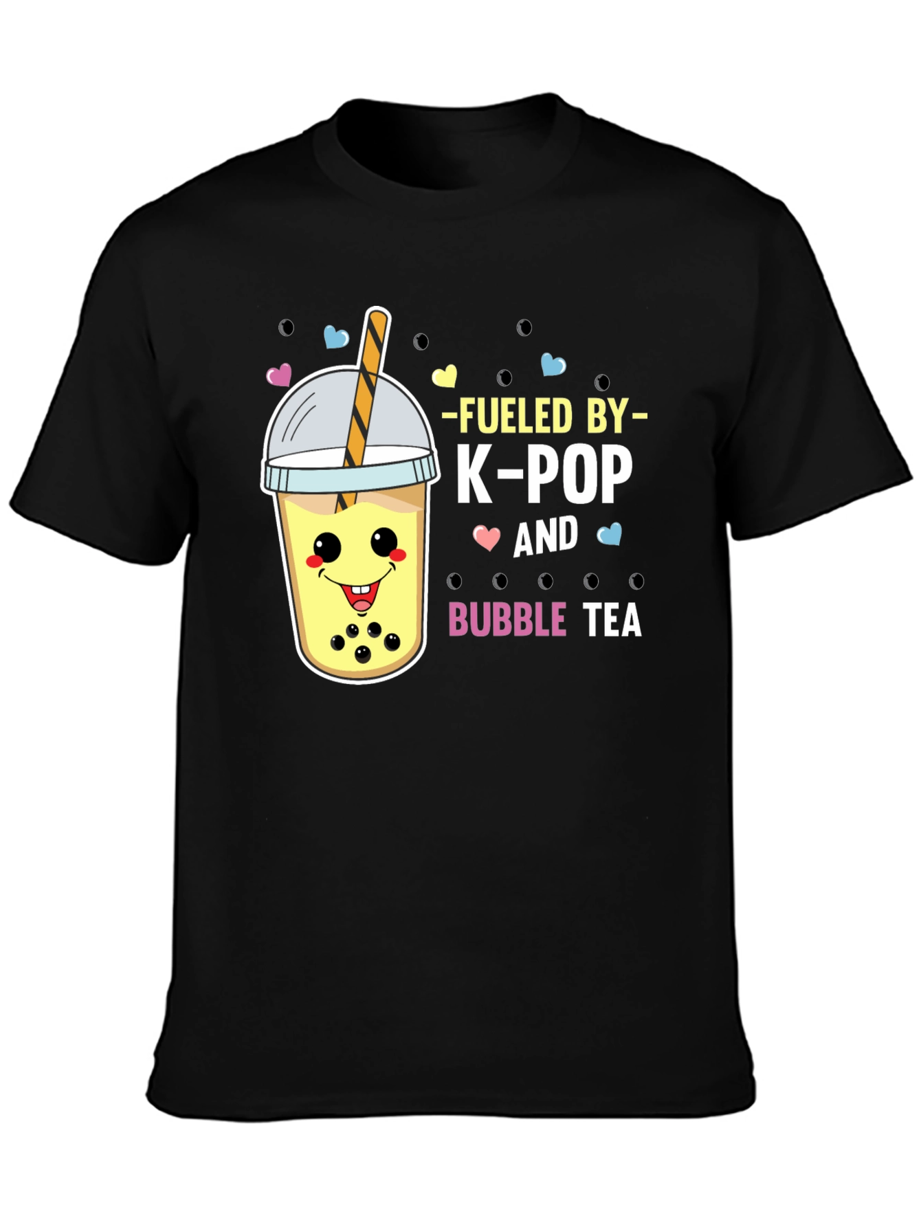 K-Pop & Bubble Tea Graphic Tee