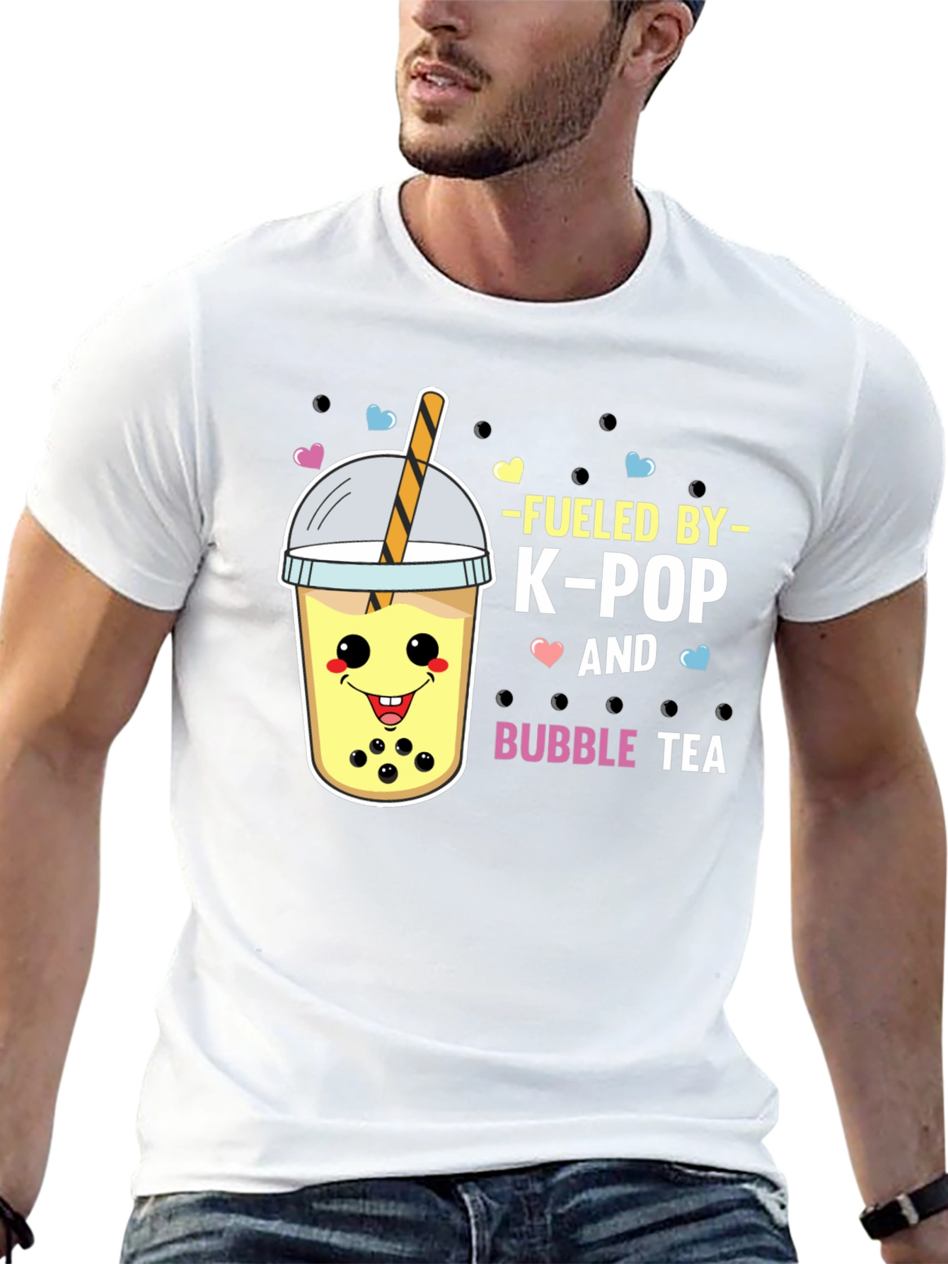 K-Pop & Bubble Tea Graphic Tee
