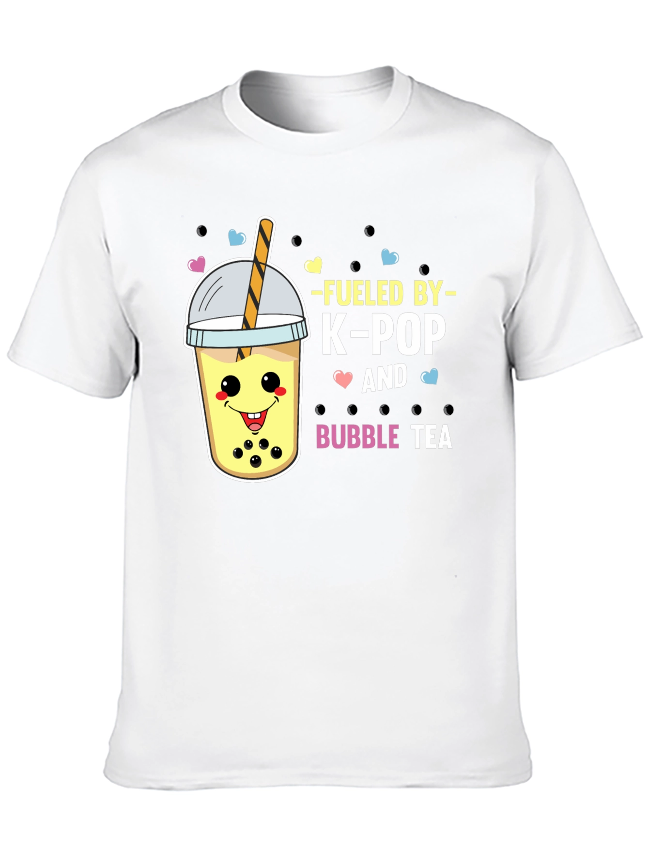 K-Pop & Bubble Tea Graphic Tee