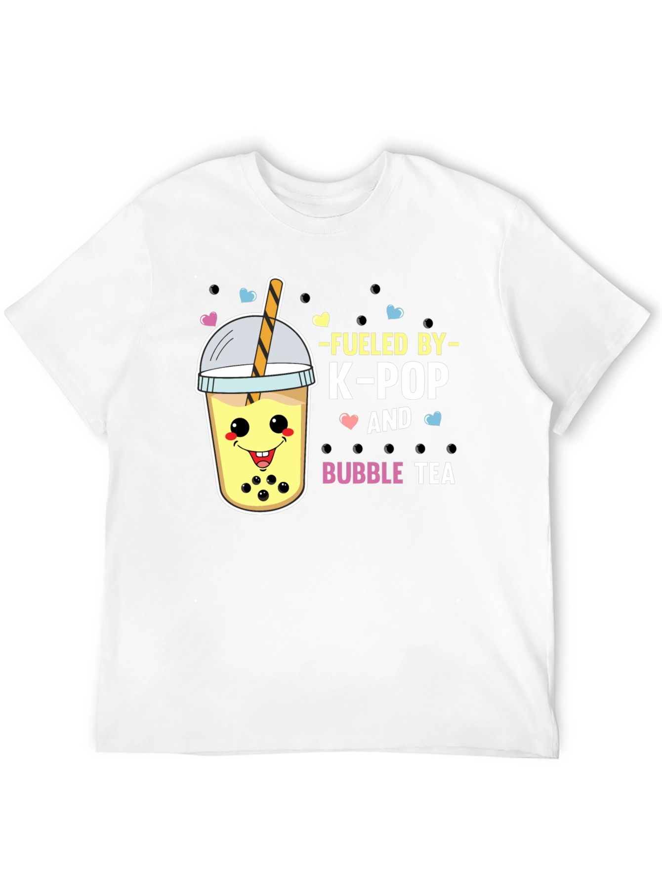 K-Pop & Bubble Tea Graphic Tee
