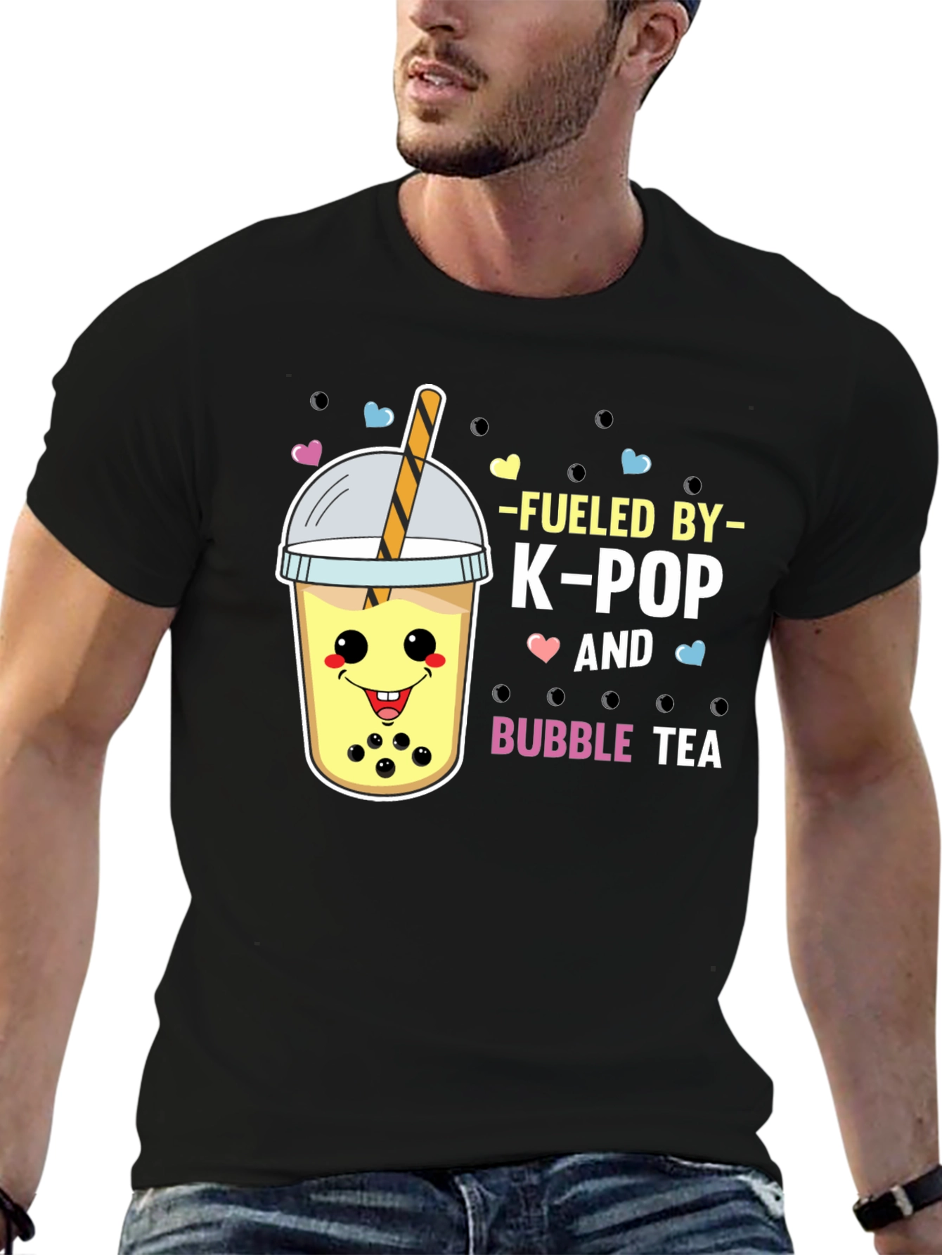 K-Pop & Bubble Tea Graphic Tee