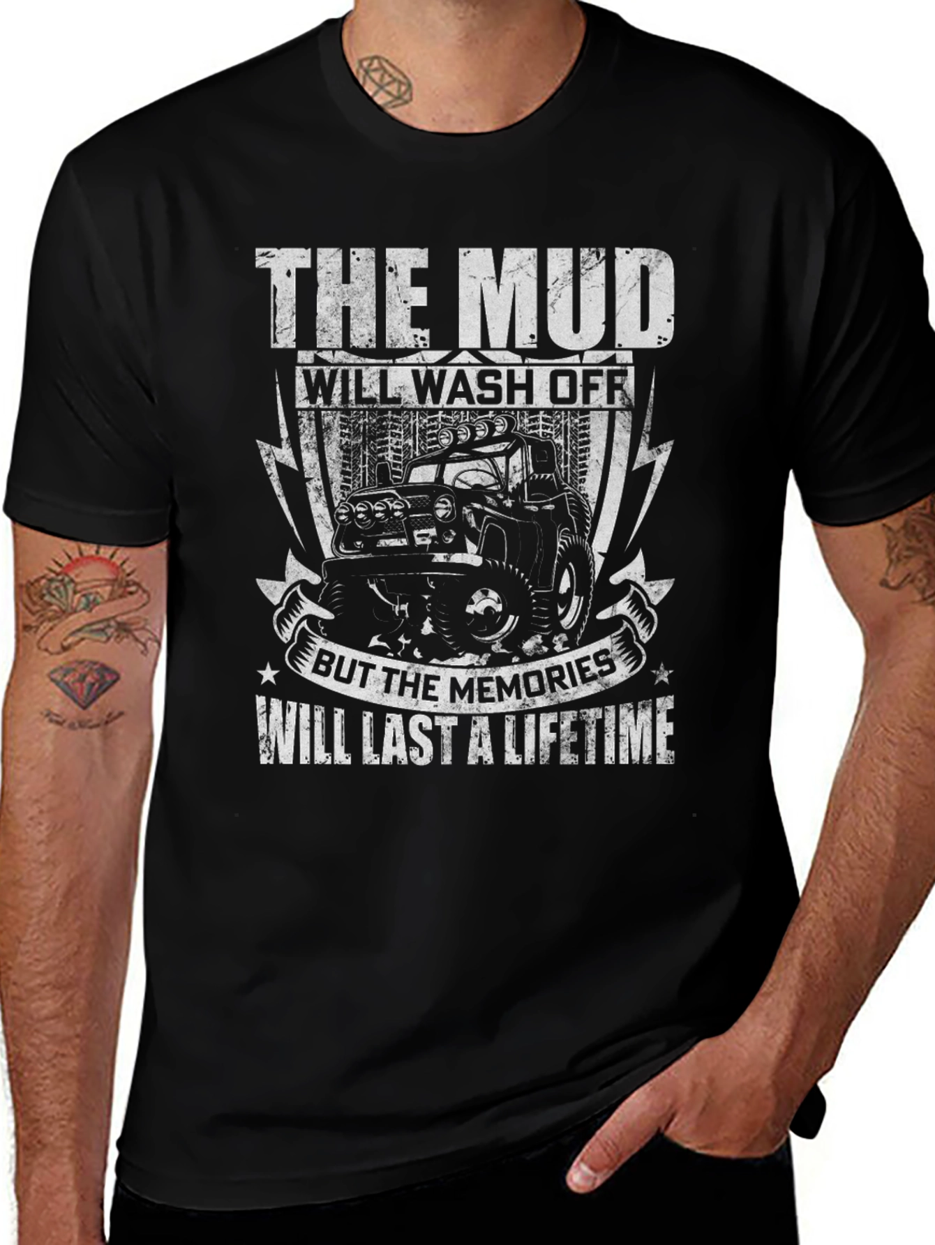 Mud Memories T-Shirt - Off-Road Adventure Tee