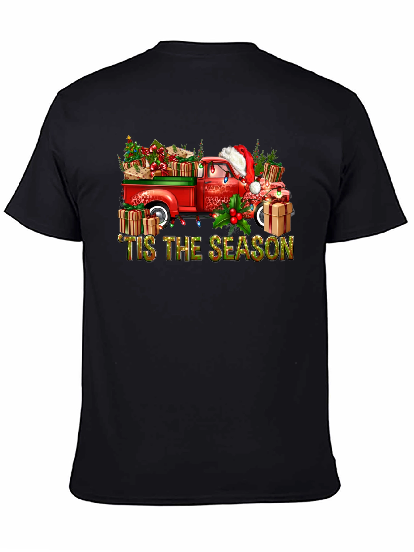 Tis the Season Christmas Truck Graphic Tee