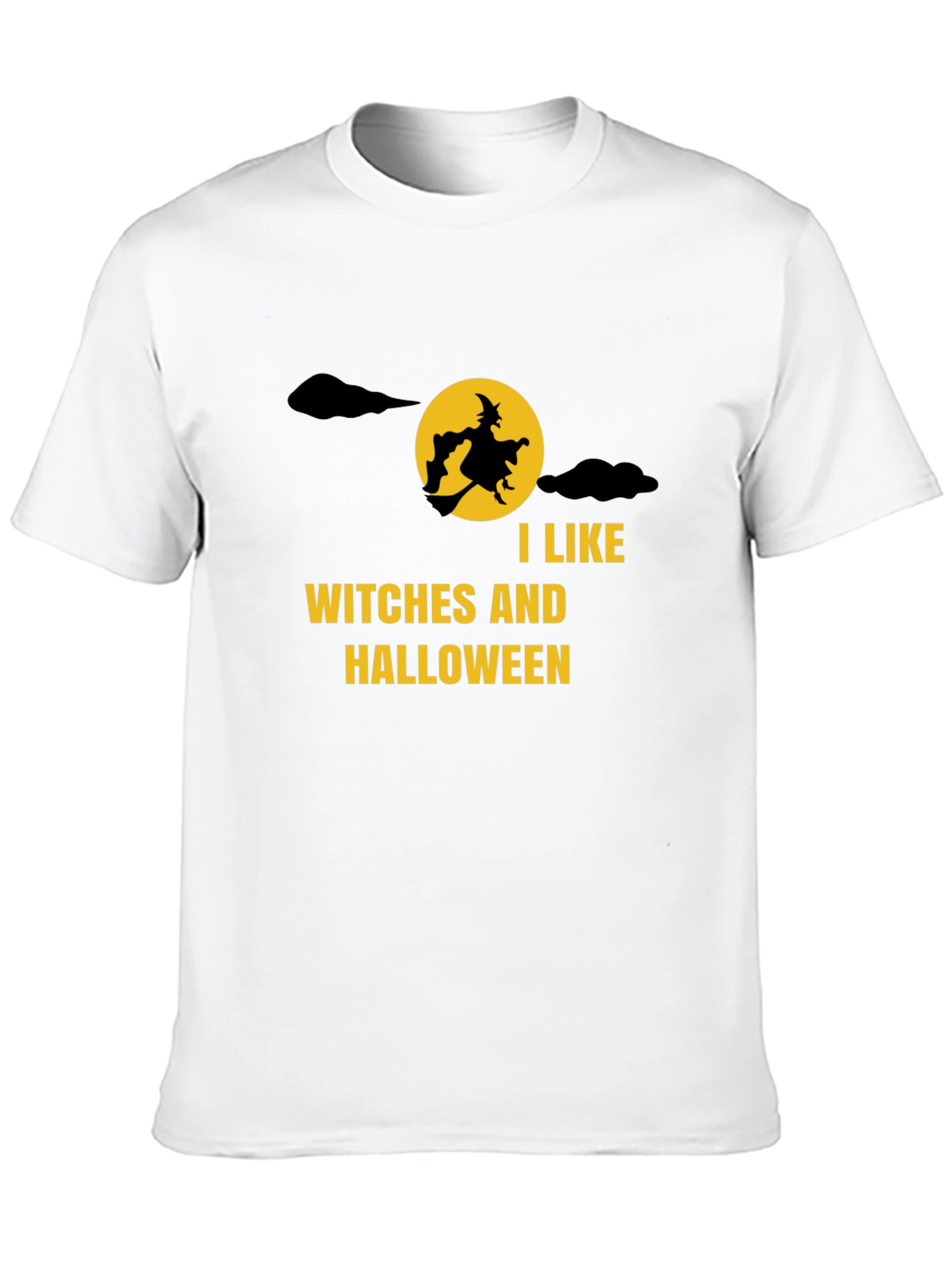 Halloween Witch T-Shirt: I Like Witches & Halloween Tee