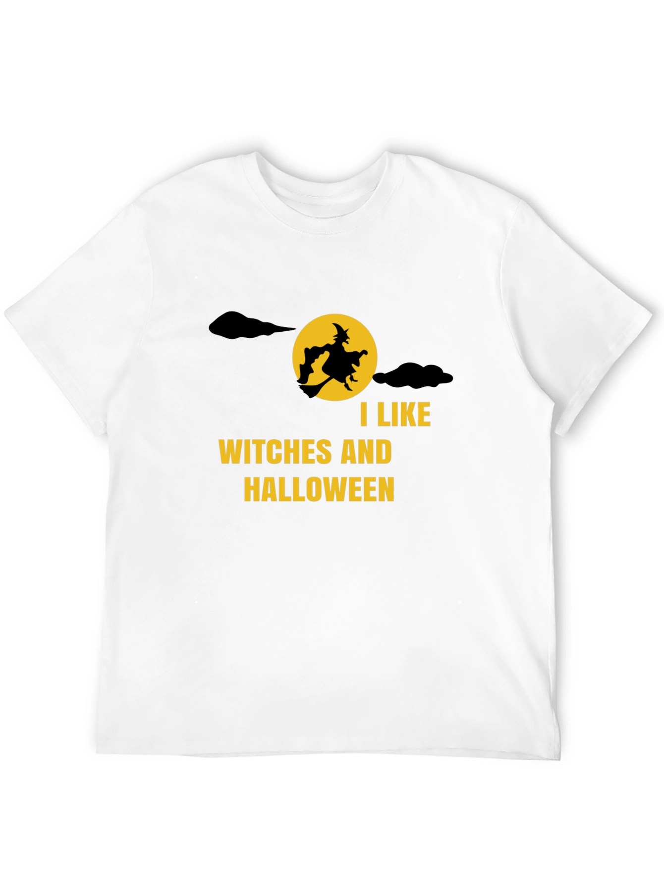 Halloween Witch T-Shirt: I Like Witches & Halloween Tee