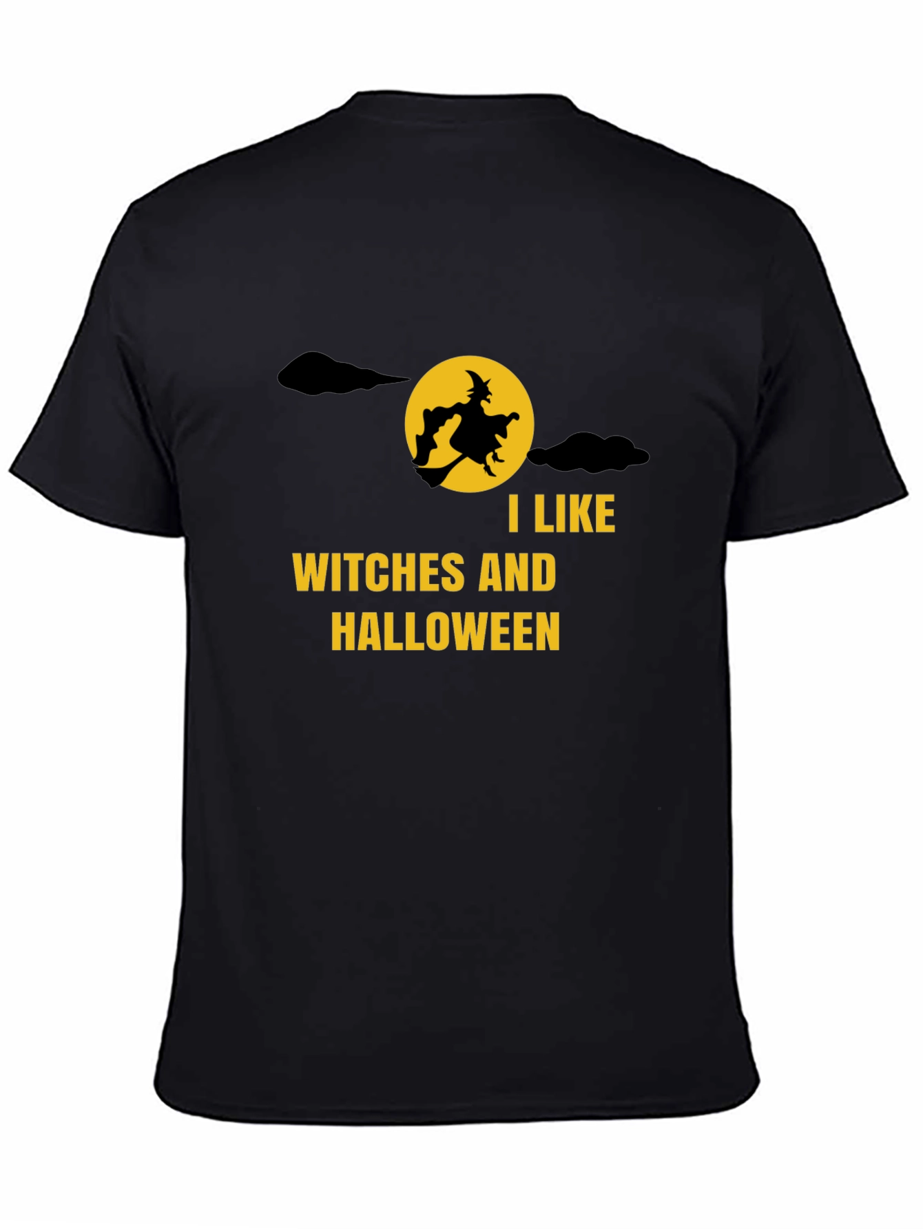 Halloween Witch T-Shirt: I Like Witches & Halloween Tee