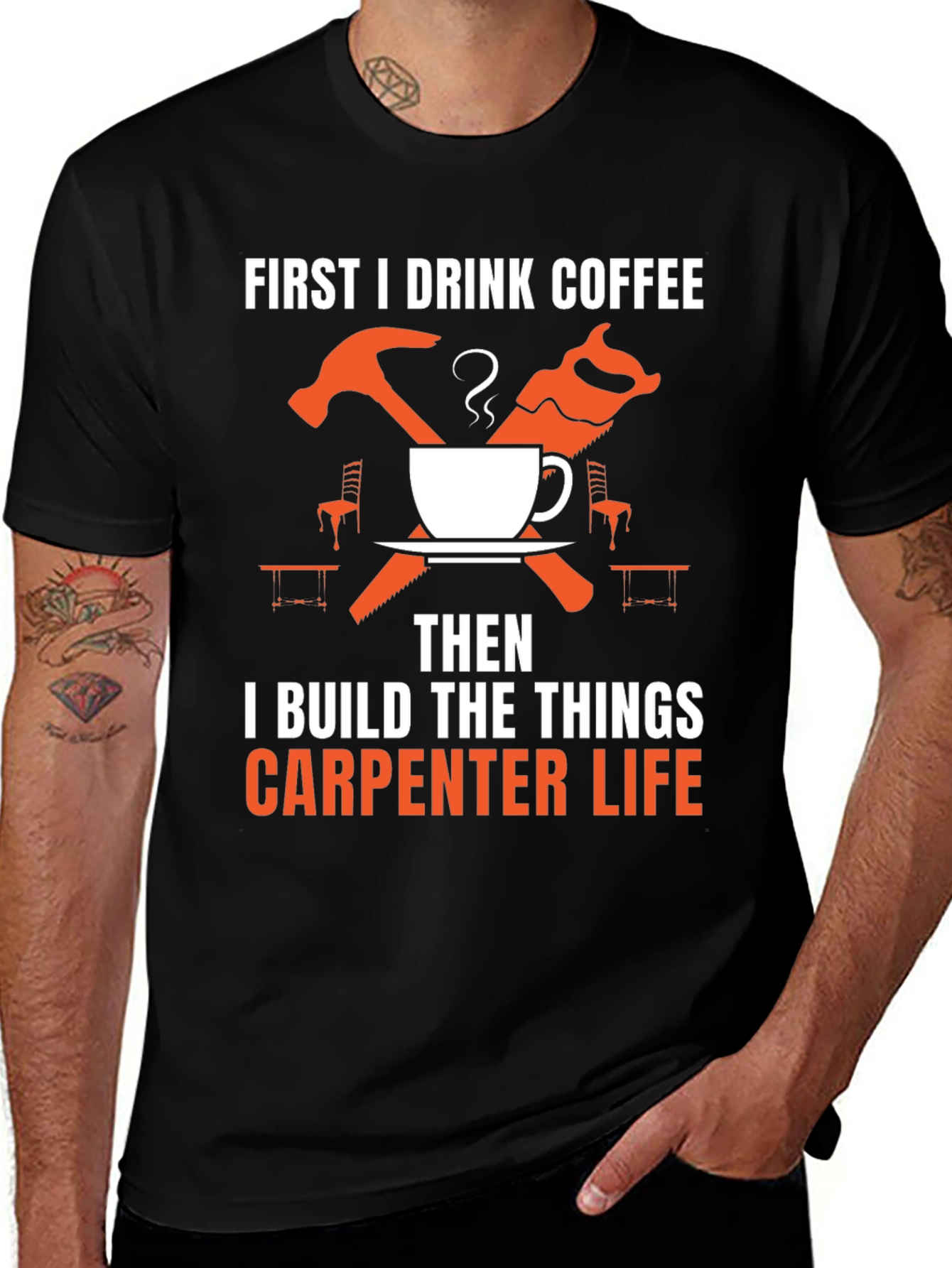 Carpenter Life Coffee T-Shirt