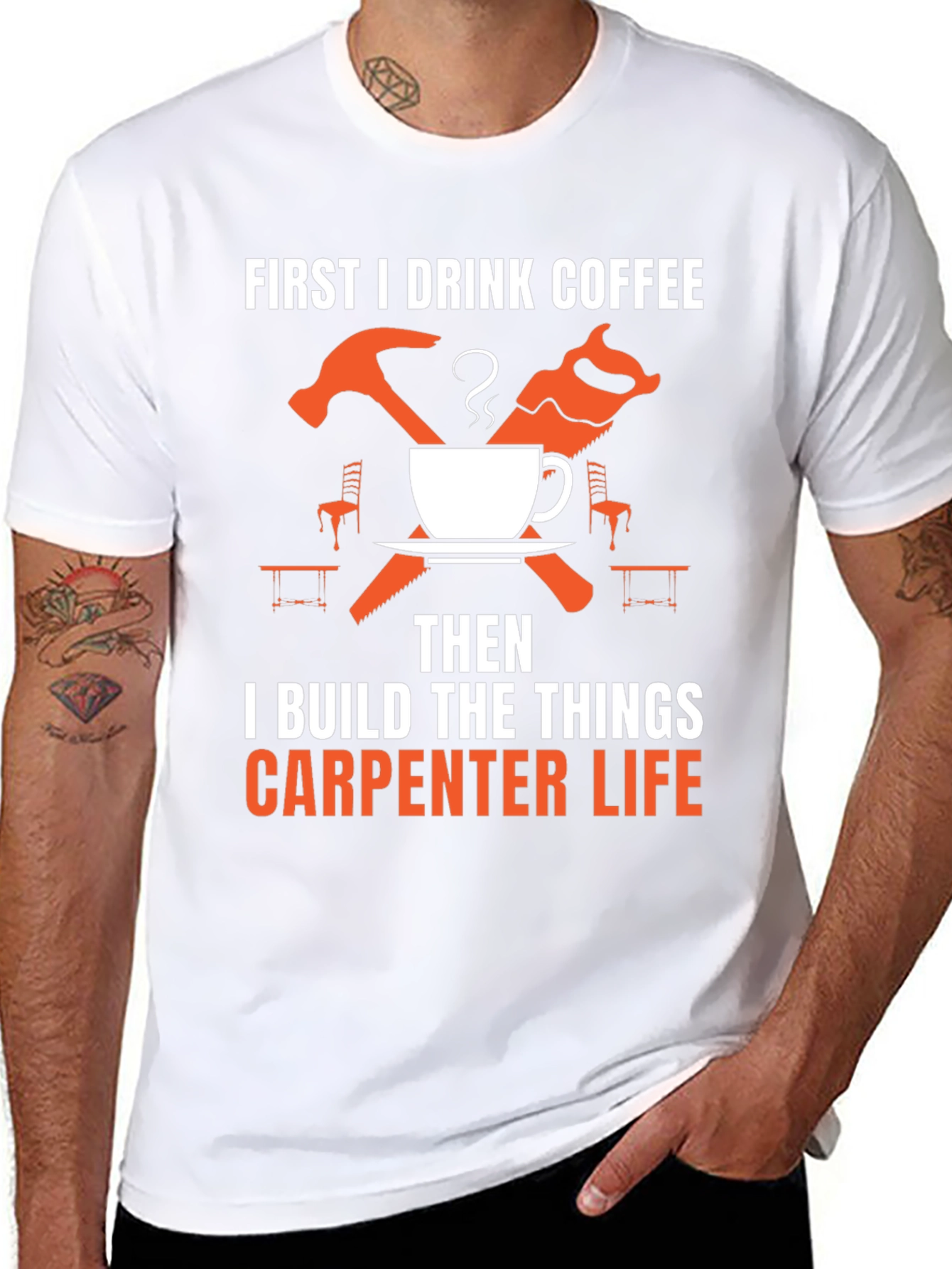 Carpenter Life Coffee T-Shirt