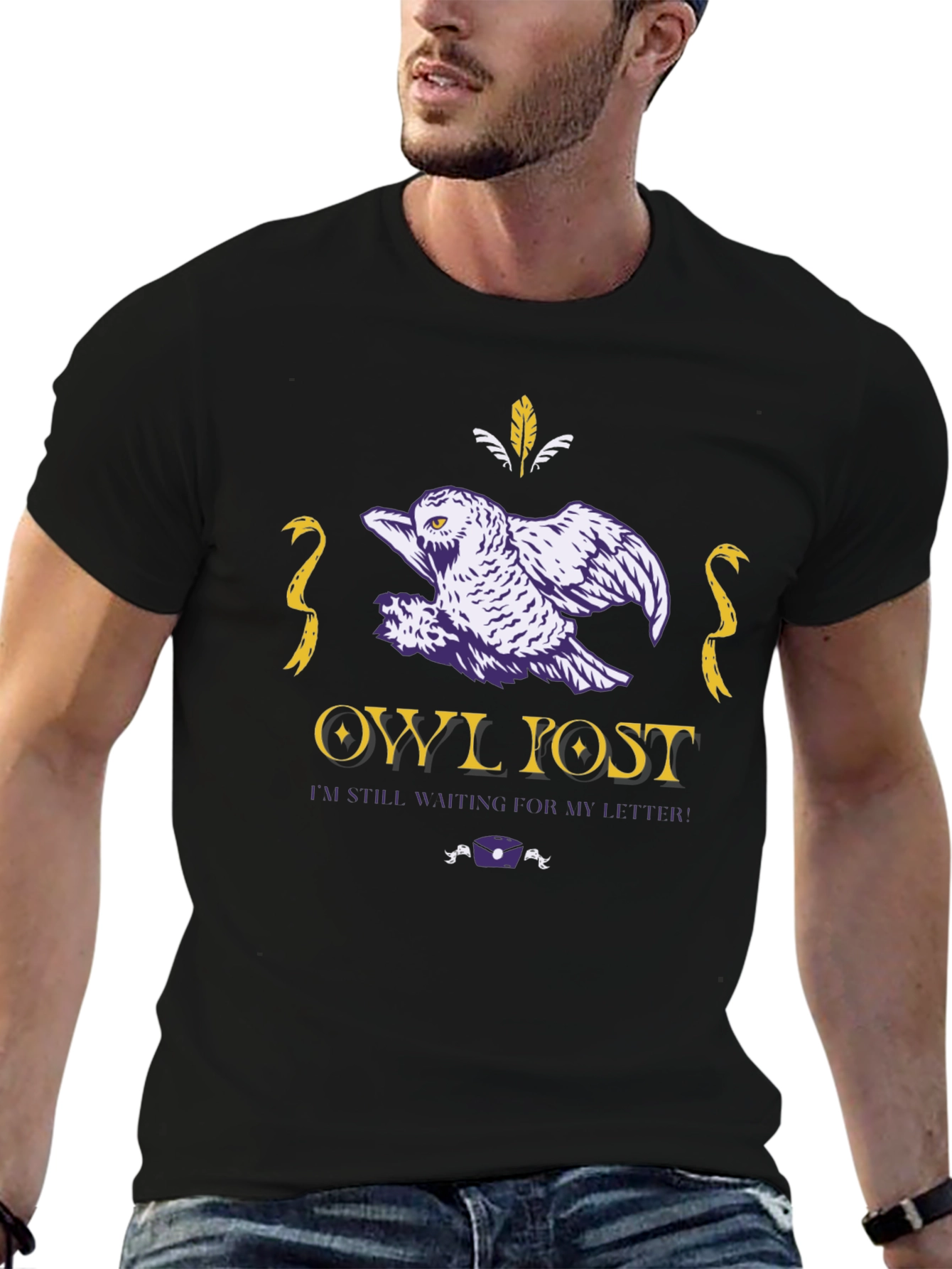 Owl Post T-Shirt - Waiting for My Letter