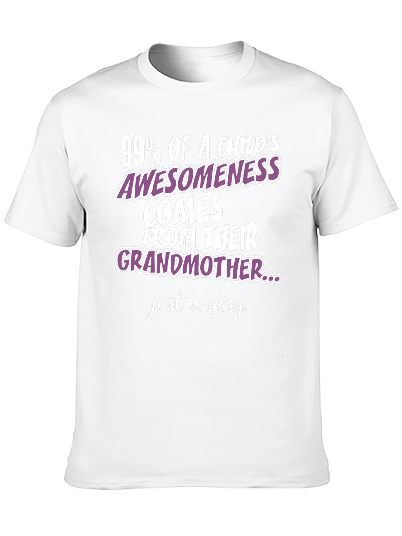 Grandmother Awesomeness T-Shirt - Black