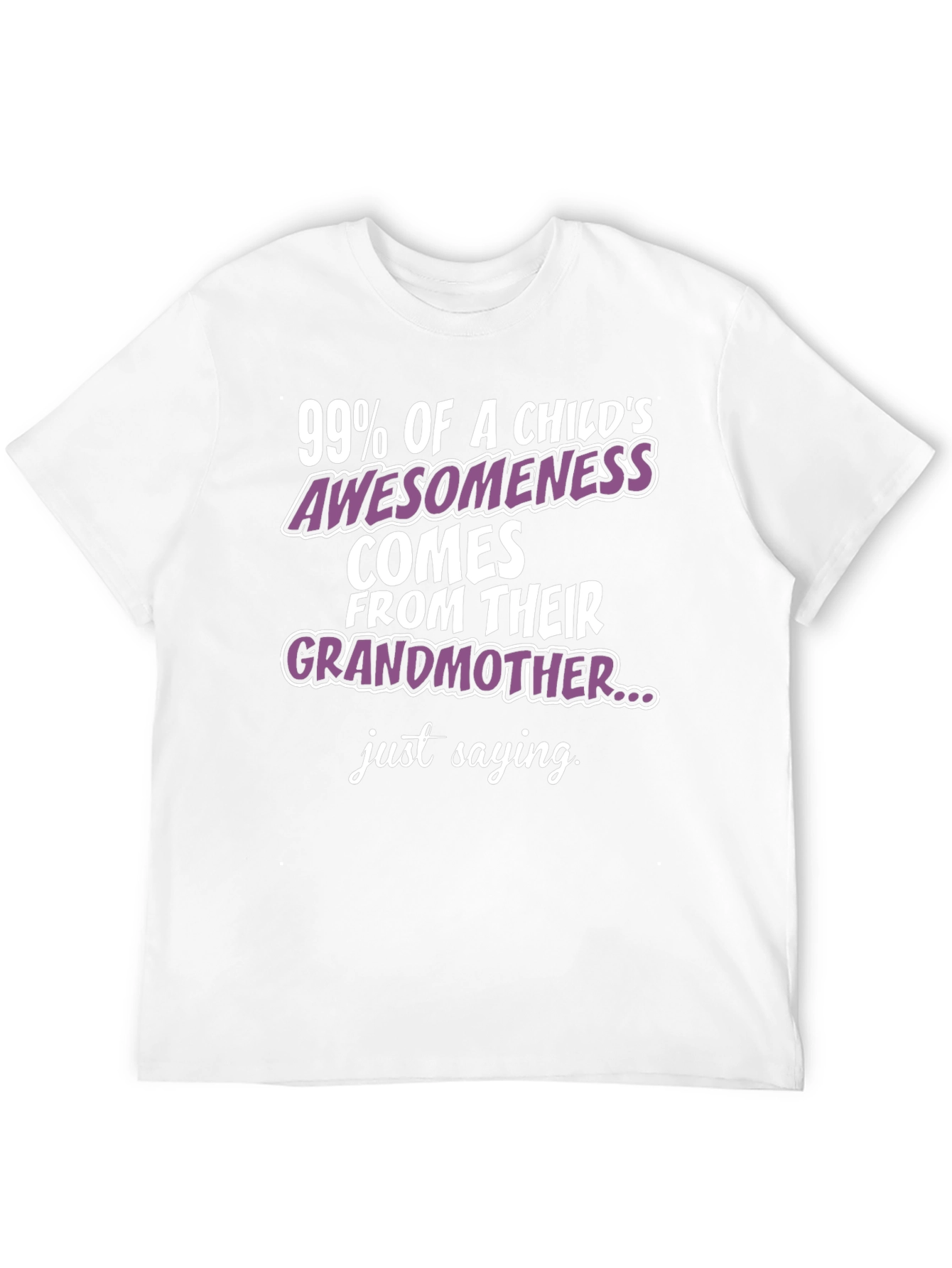 Grandmother Awesomeness T-Shirt - Black