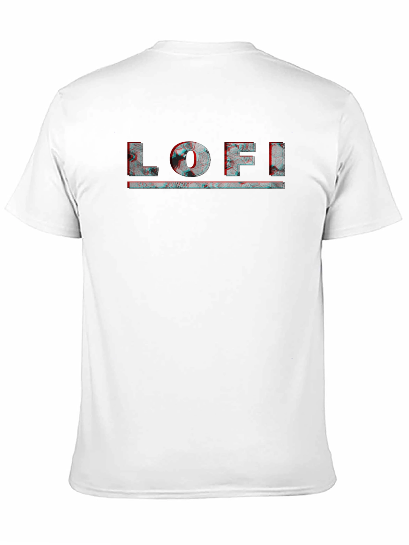 LOFI Graphic Print Mens Black T-Shirt