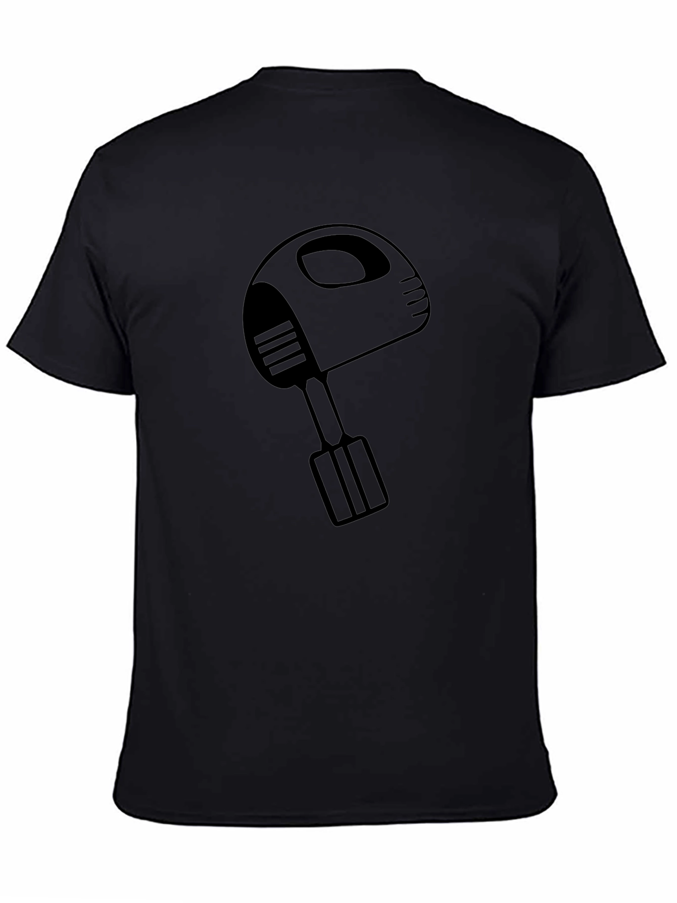 Mixer Graphic Tee - Black Casual T-Shirt