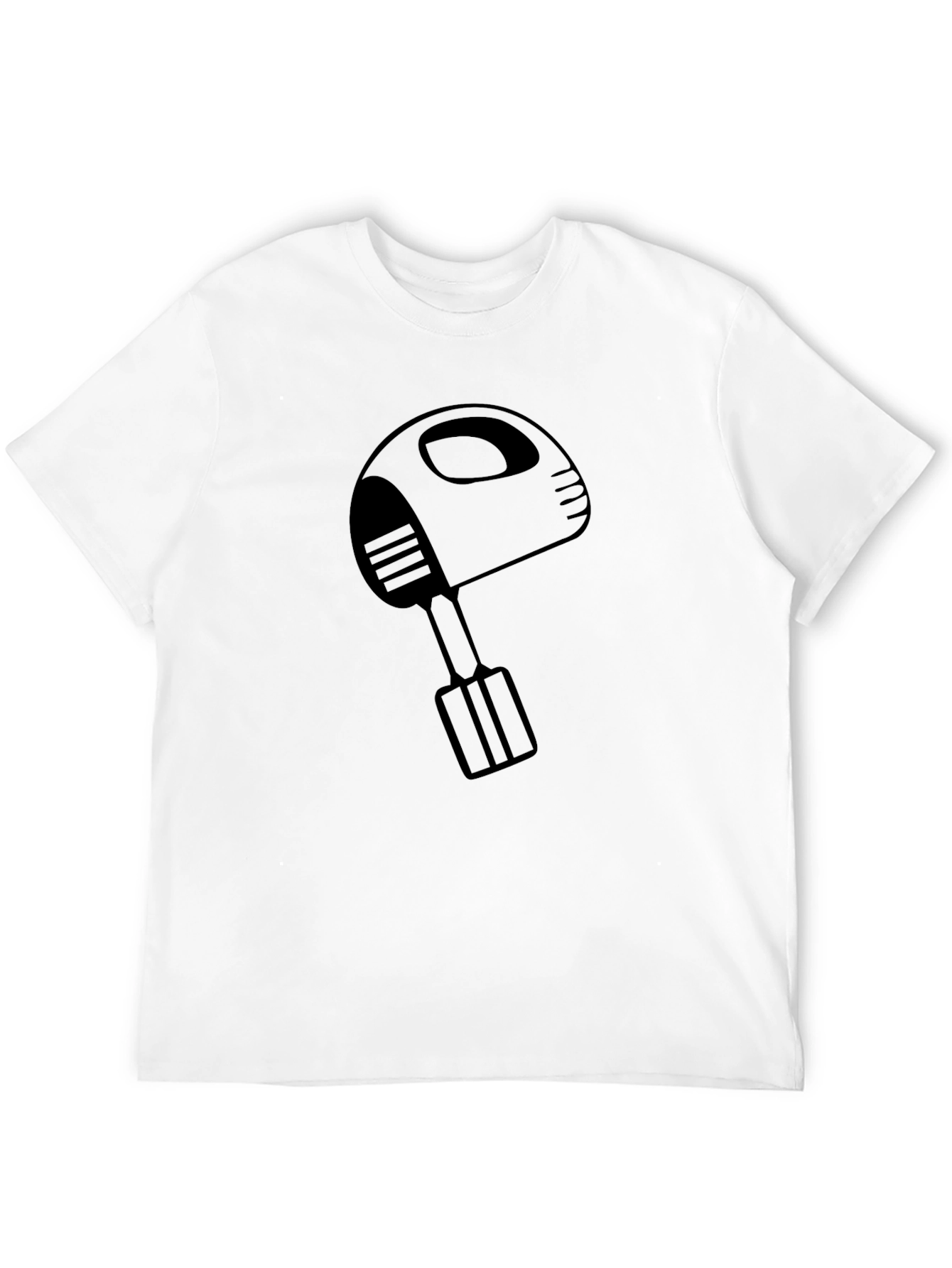 Mixer Graphic Tee - Black Casual T-Shirt
