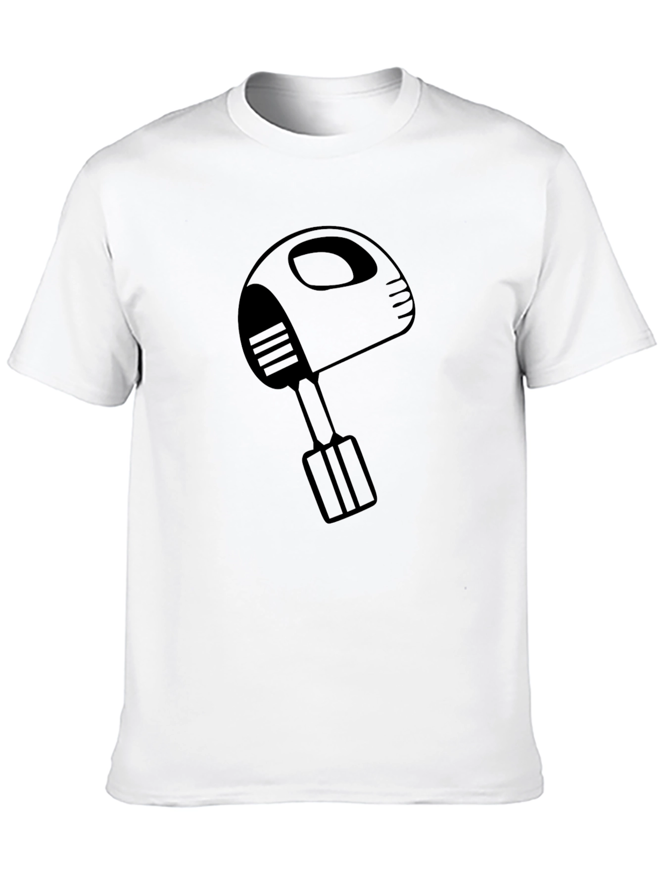 Mixer Graphic Tee - Black Casual T-Shirt